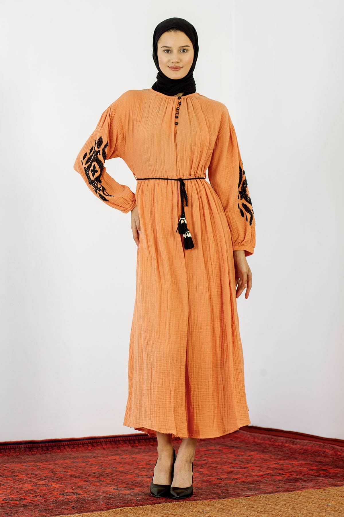 30498 Elbise S-m-l Kontrast - Selentic - 1