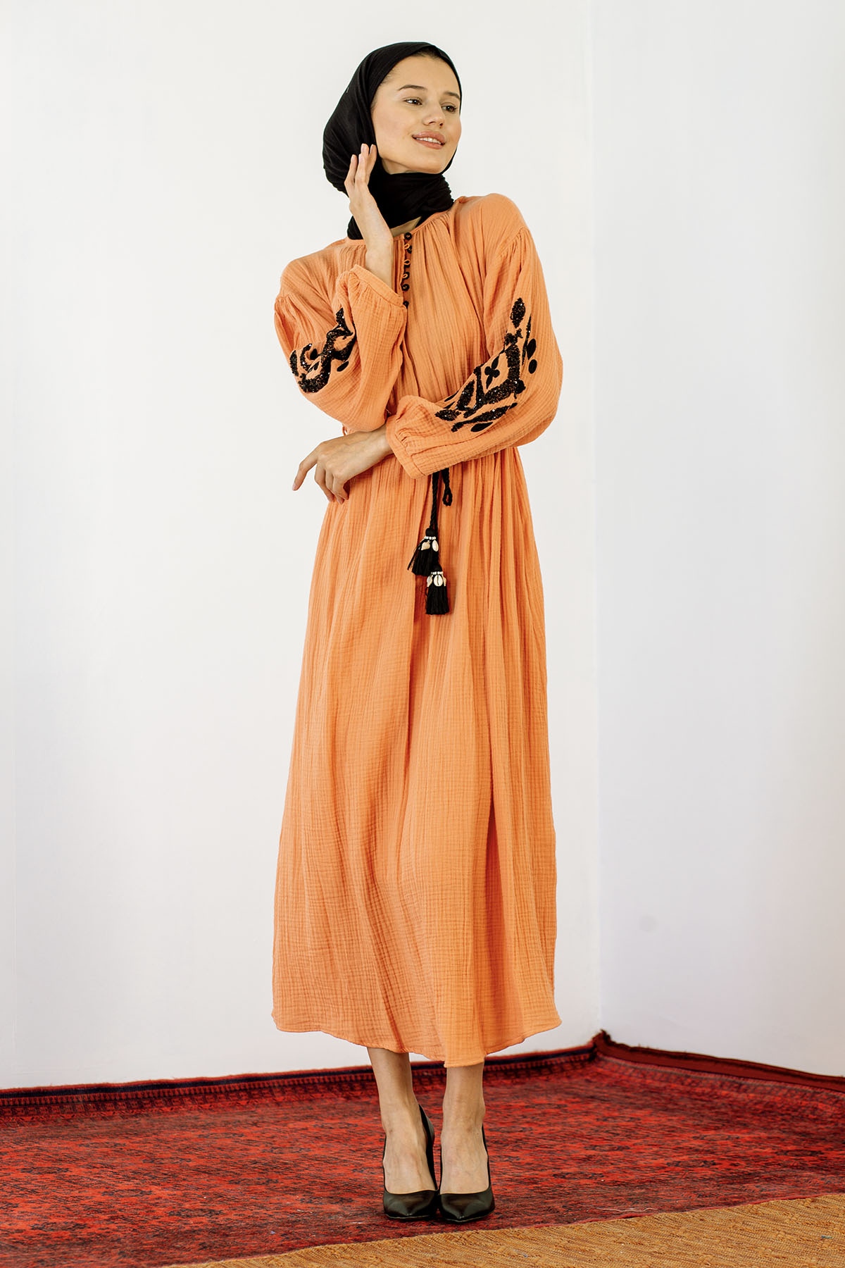 30498 Elbise S-m-l Kontrast - Selentic - 2