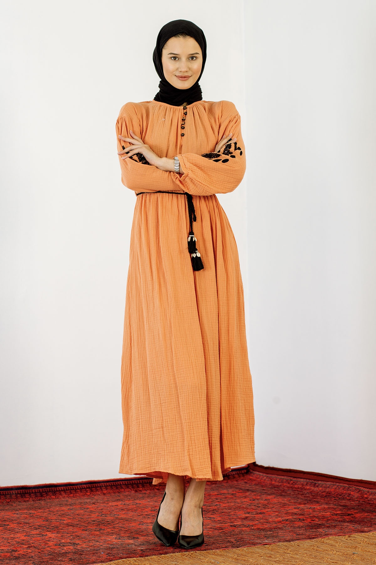 30498 Elbise S-m-l Kontrast - Selentic - 3