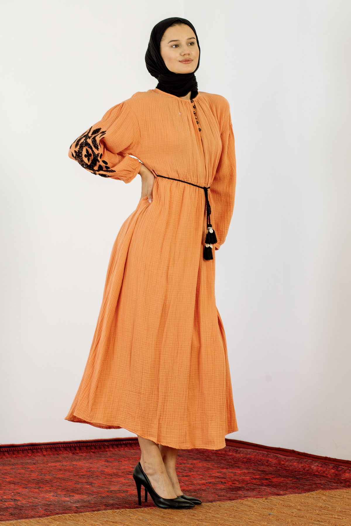 30498 Elbise S-m-l Kontrast - Selentic - 4