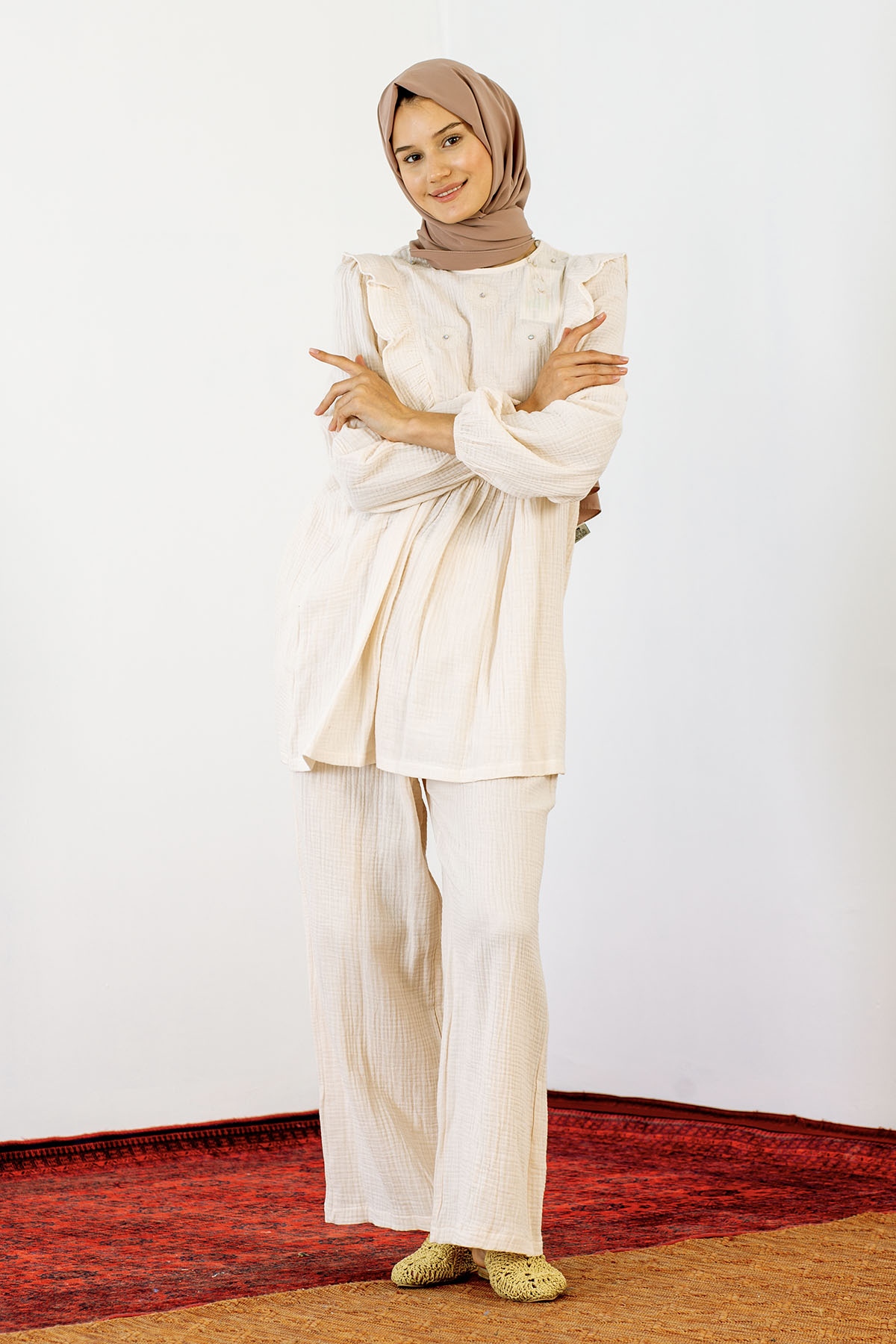 30687 Takim S-m-l Nkş - Bej - 2