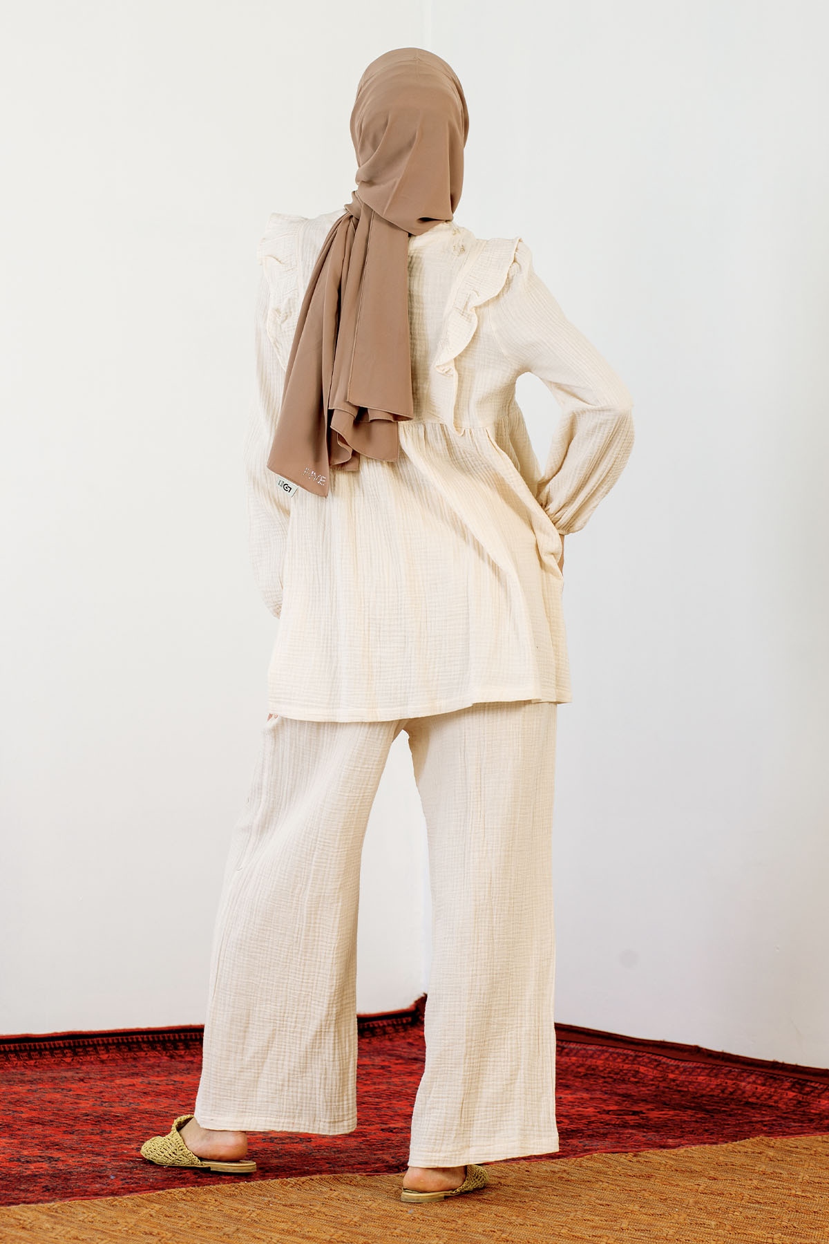 30687 Takim S-m-l Nkş - Bej - 4