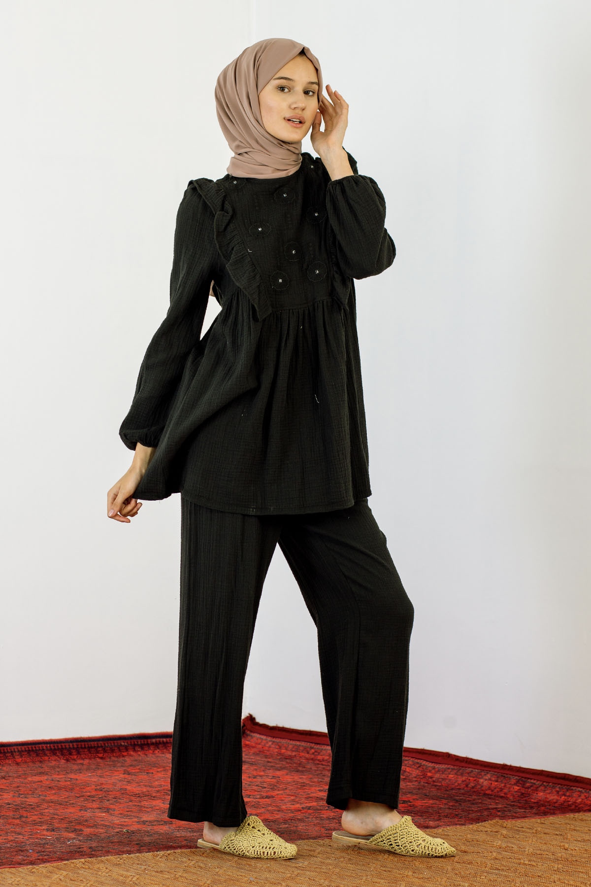 30687 Takim S-m-l Nkş - Siyah - 3