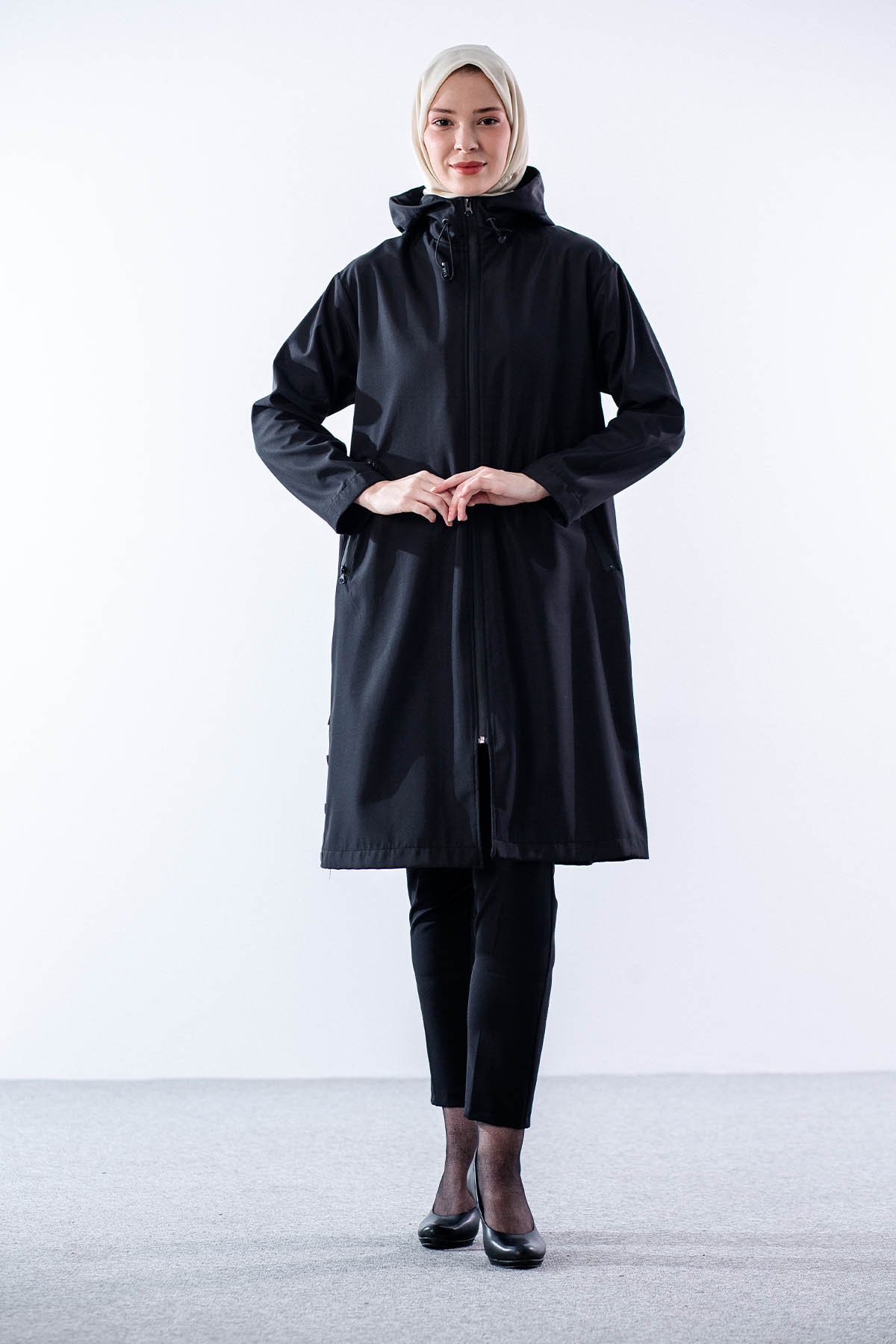 30719 Yağmurluk S-m-l - Siyah - 1