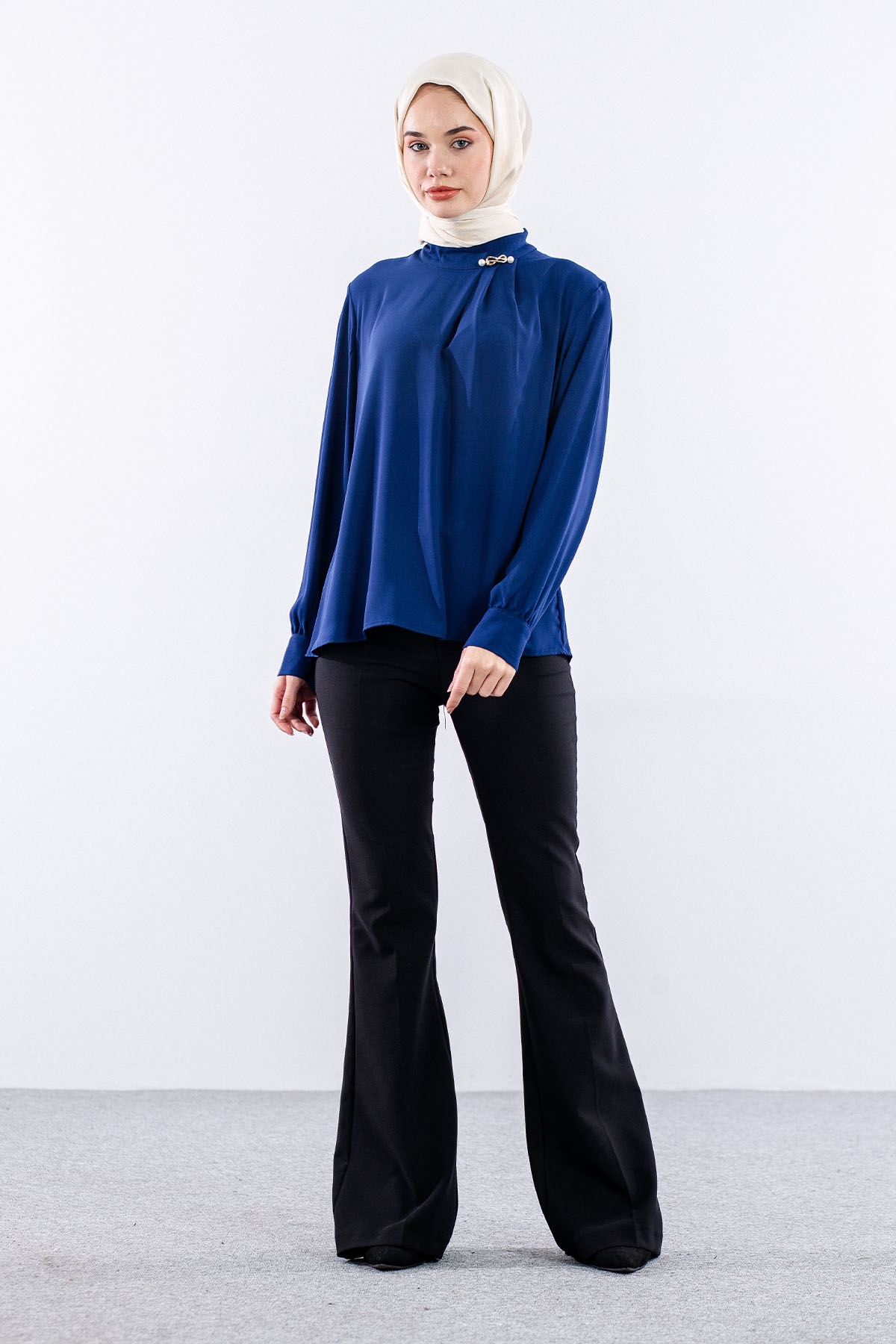 3072 Bluz 40-48 - Indigo - 1