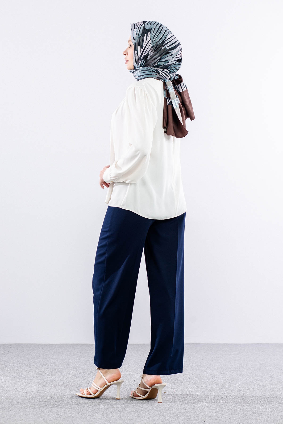 3073 Bluz 40-48 - Ekru - 6