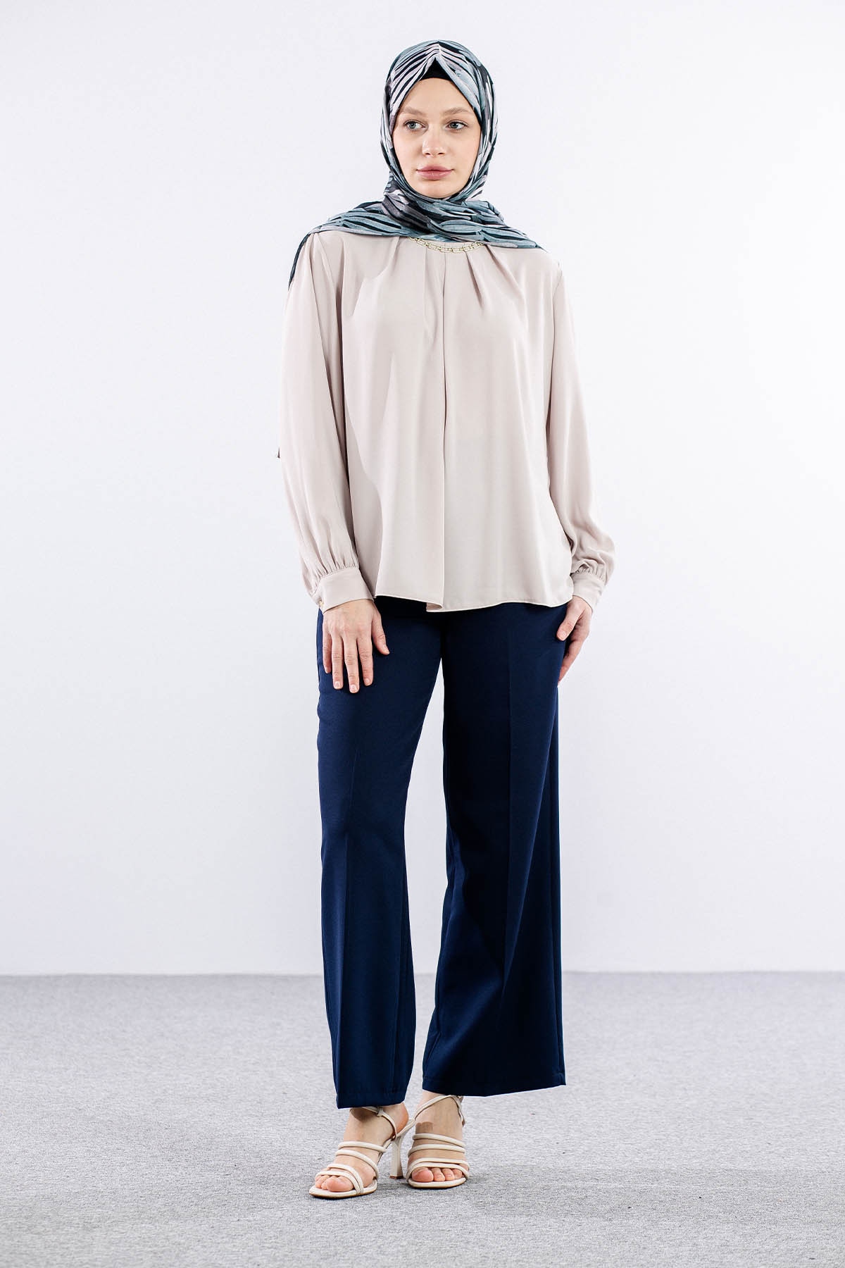 3073 Bluz 40-48 - Tas - 1