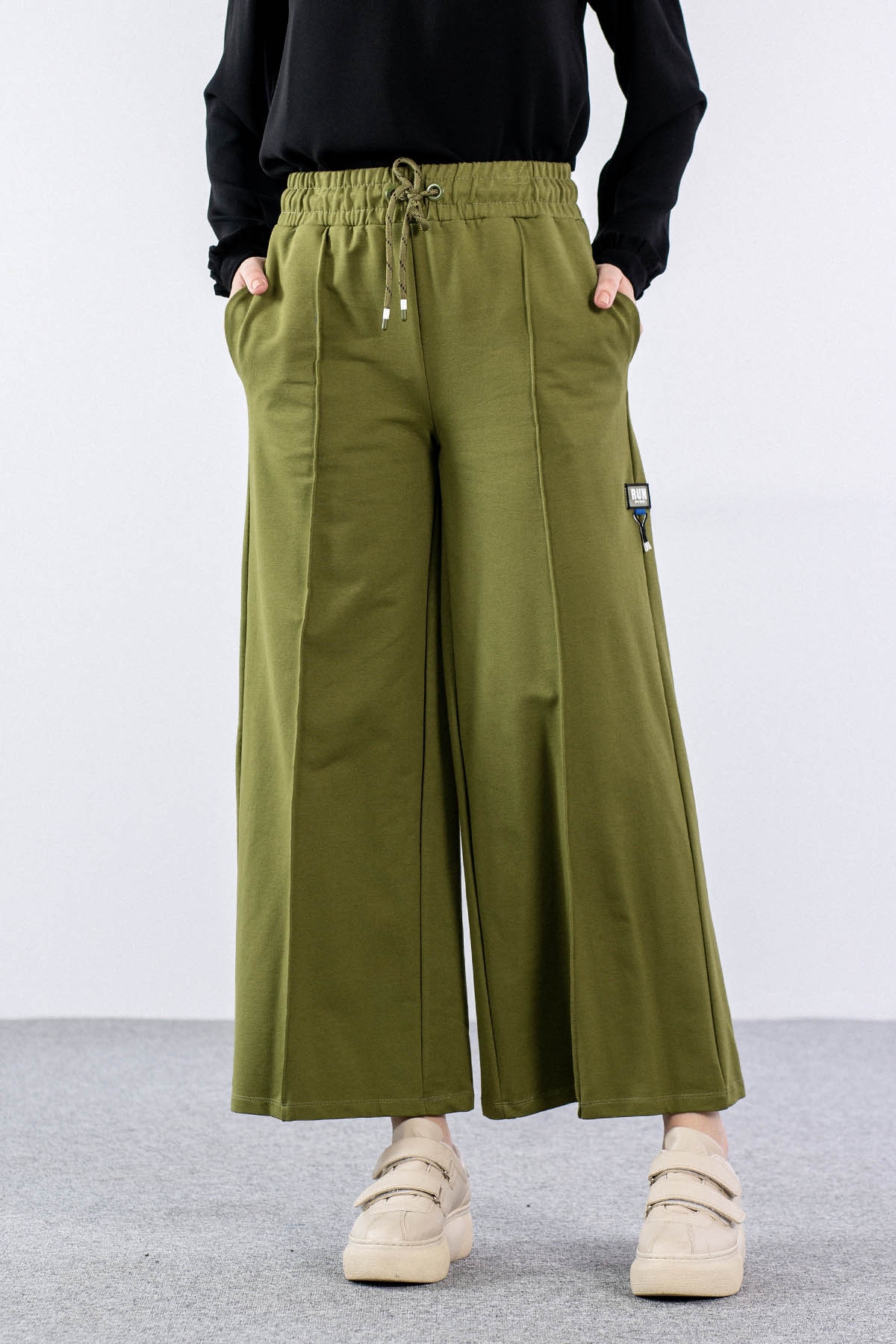 30747 Bol Paça Pantolon S-l - Haki - 1