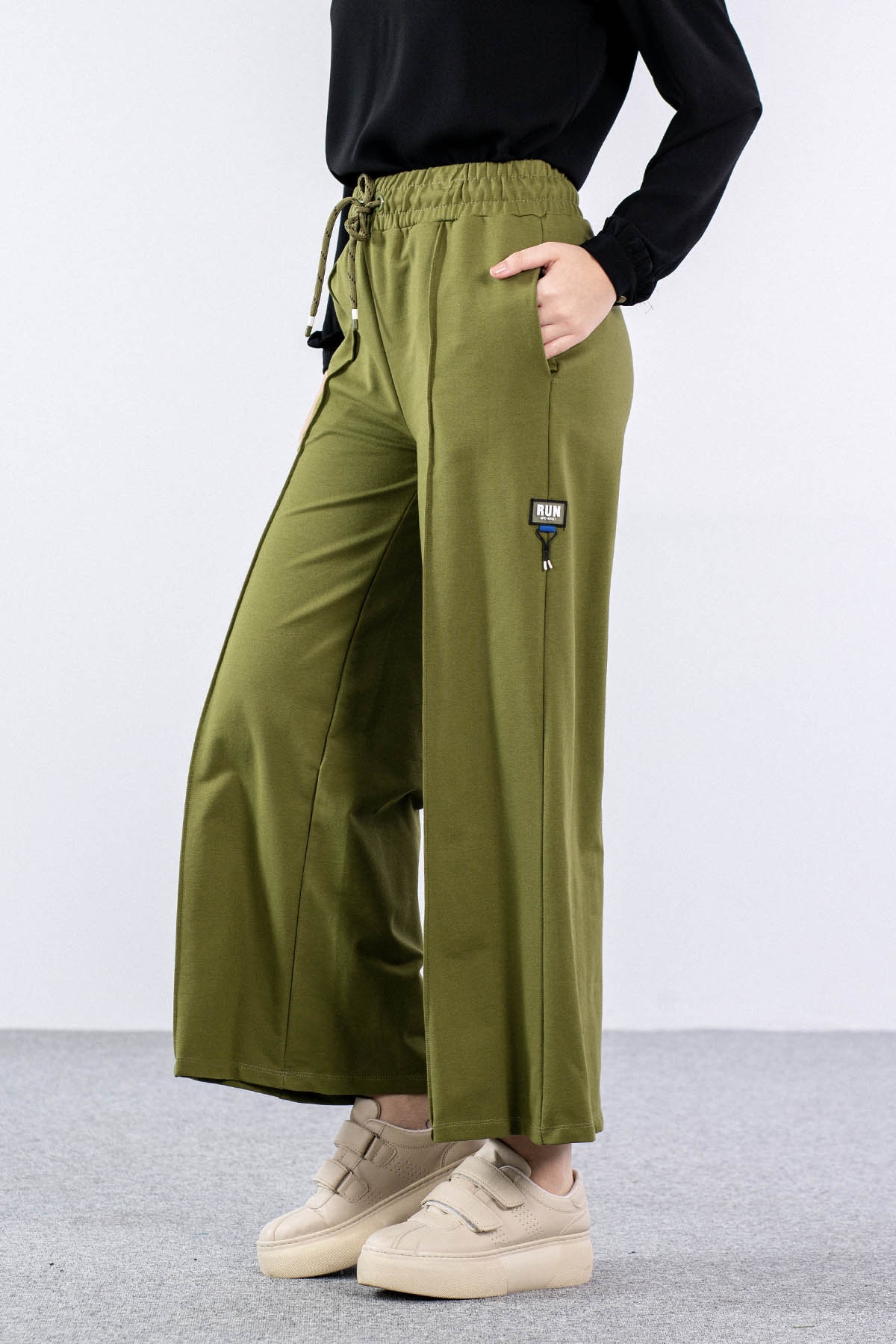 30747 Bol Paça Pantolon S-l - Haki - 2