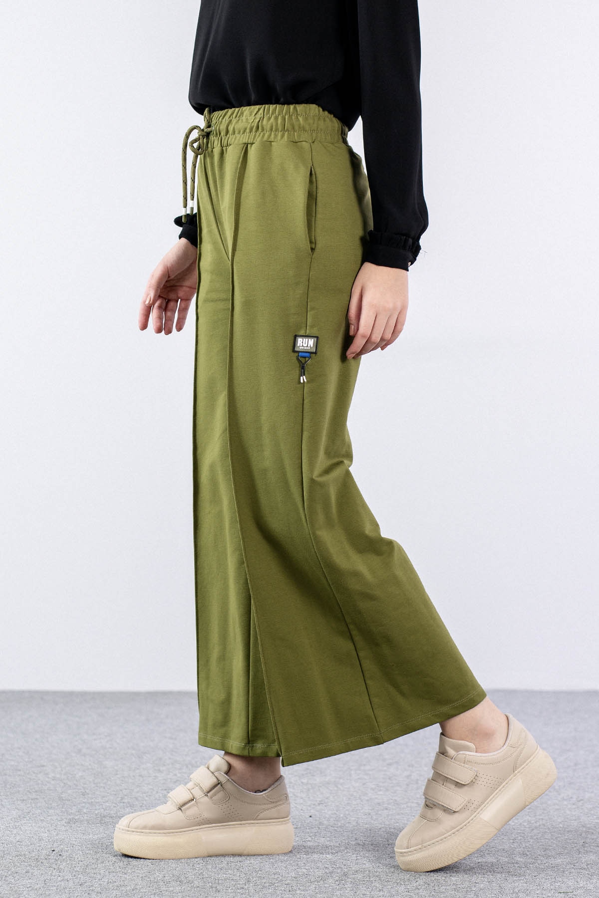 30747 Bol Paça Pantolon S-l - Haki - 3