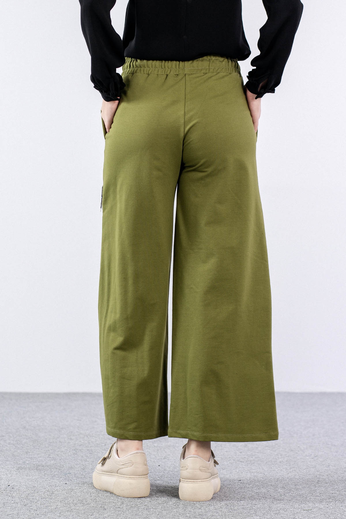 30747 Bol Paça Pantolon S-l - Haki - 4