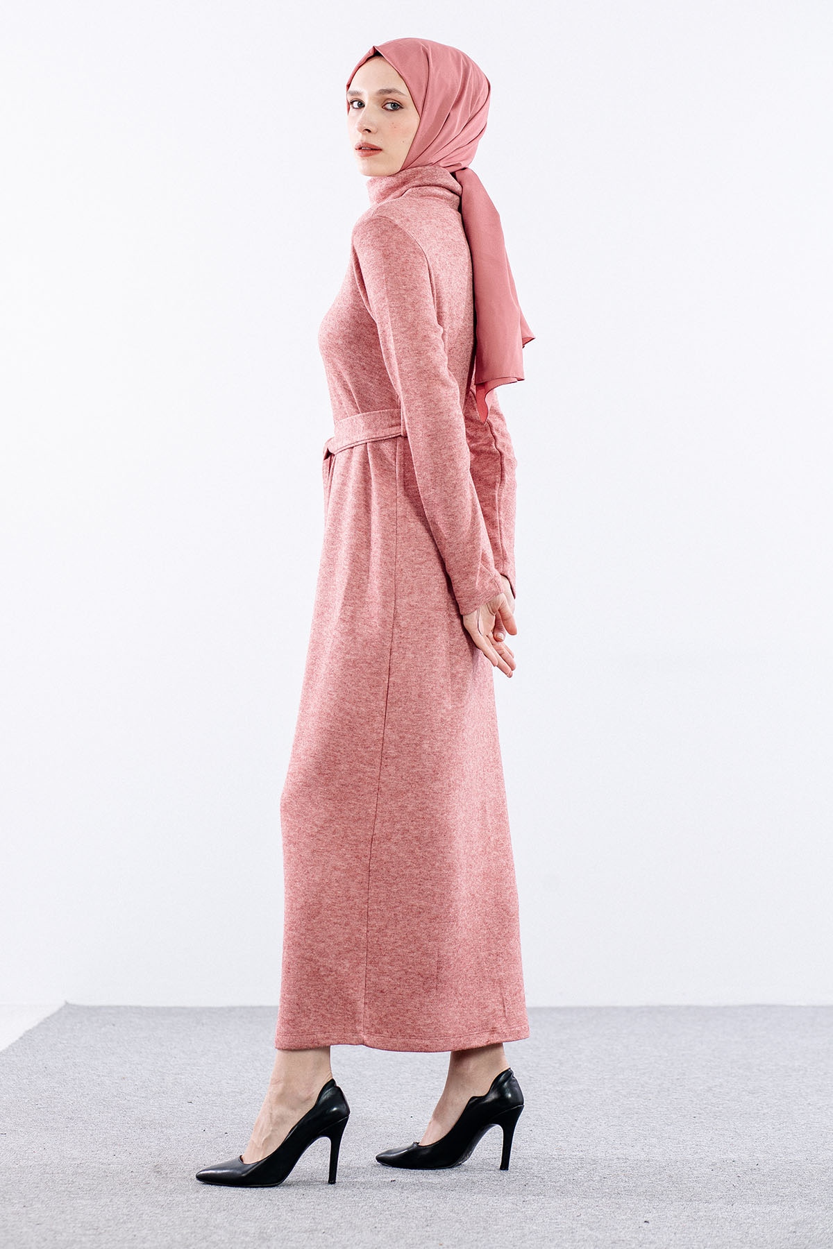 30817 Elbise S-m-l - K_pudra - 4