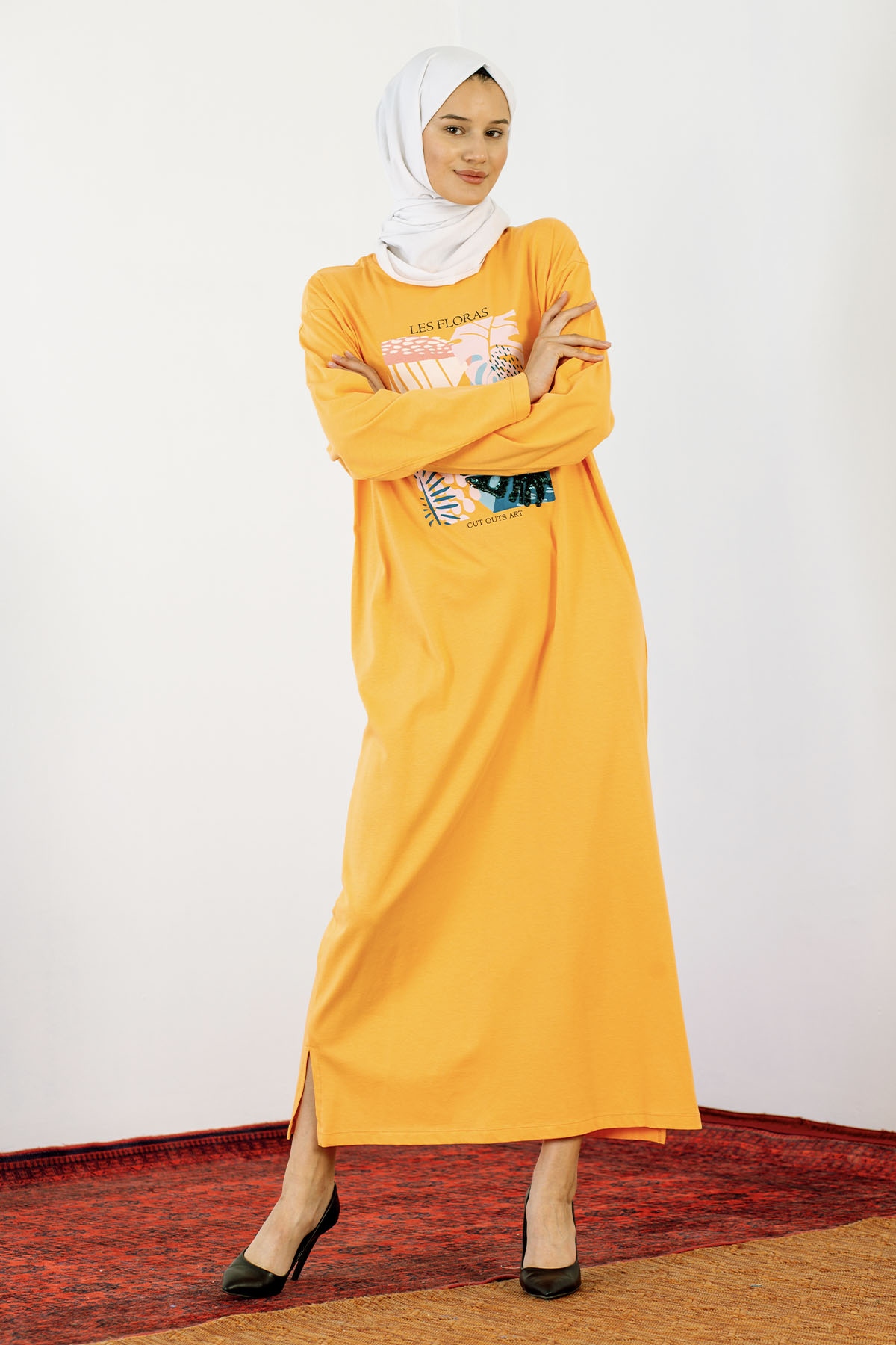 30847 Elbise Tek Pul - Smoothie - 1