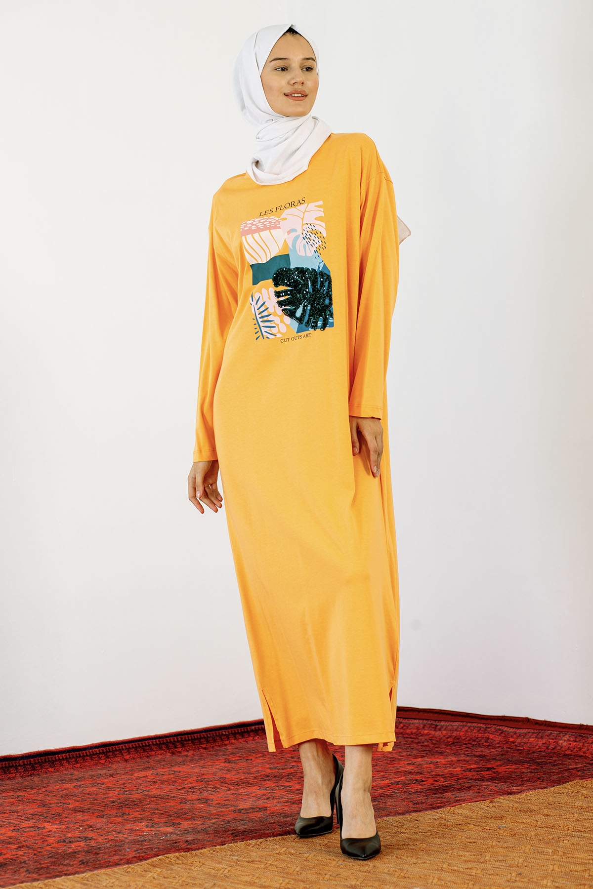 30847 Elbise Tek Pul - Smoothie - 2