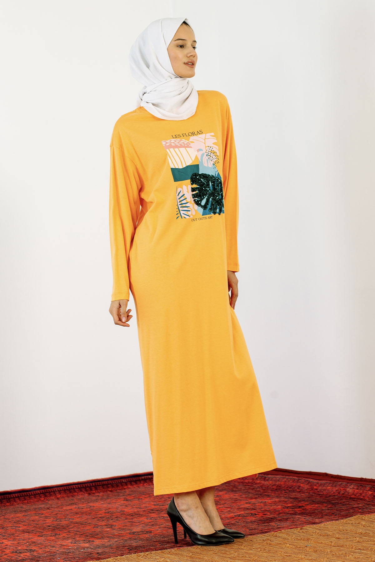 30847 Elbise Tek Pul - Smoothie - 3