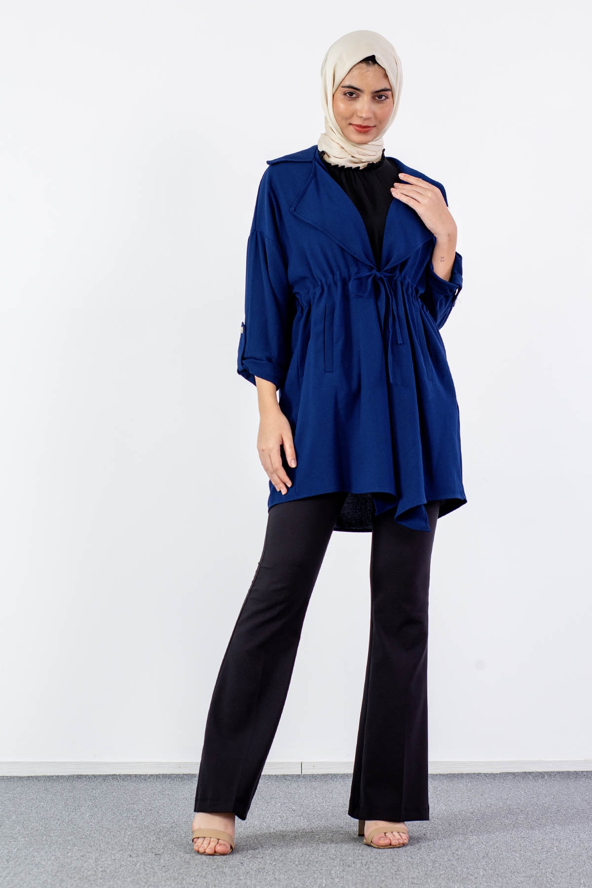 31000 Tünelli Kap Tek - Lacivert - - 1