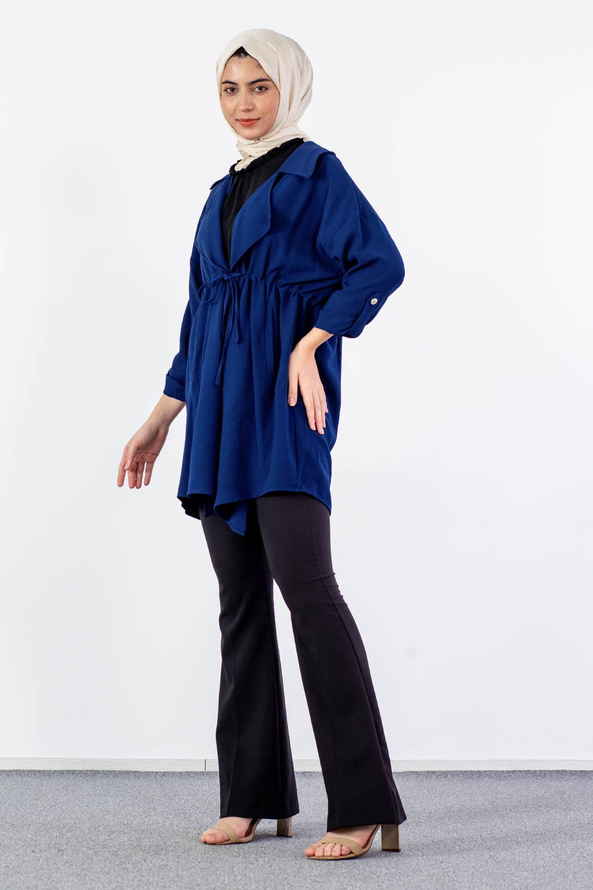 31000 Tünelli Kap Tek - Lacivert - - 3