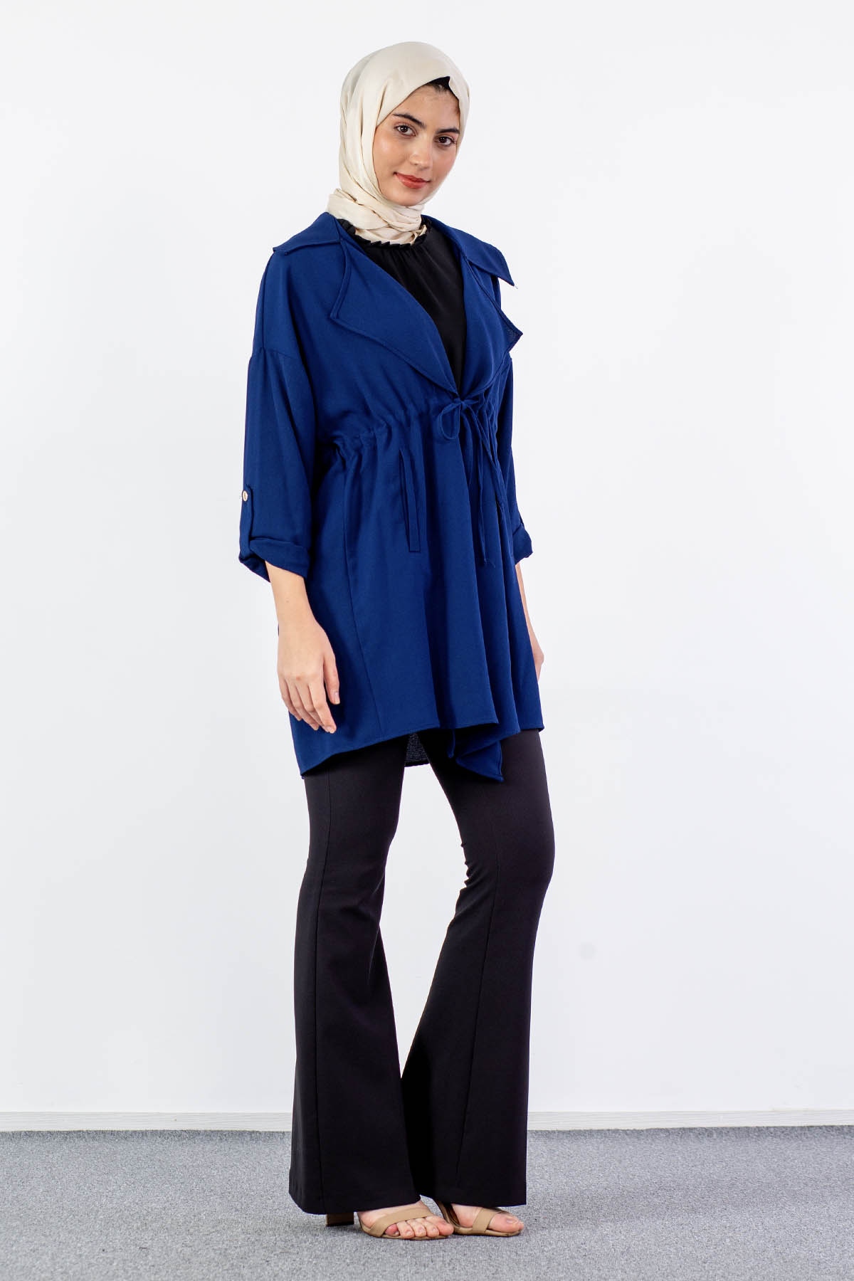 31000 Tünelli Kap Tek - Lacivert - - 4