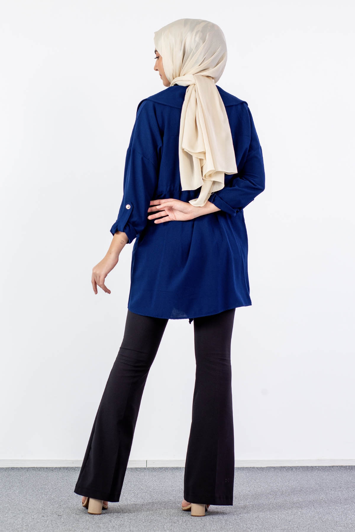 31000 Tünelli Kap Tek - Lacivert - - 5