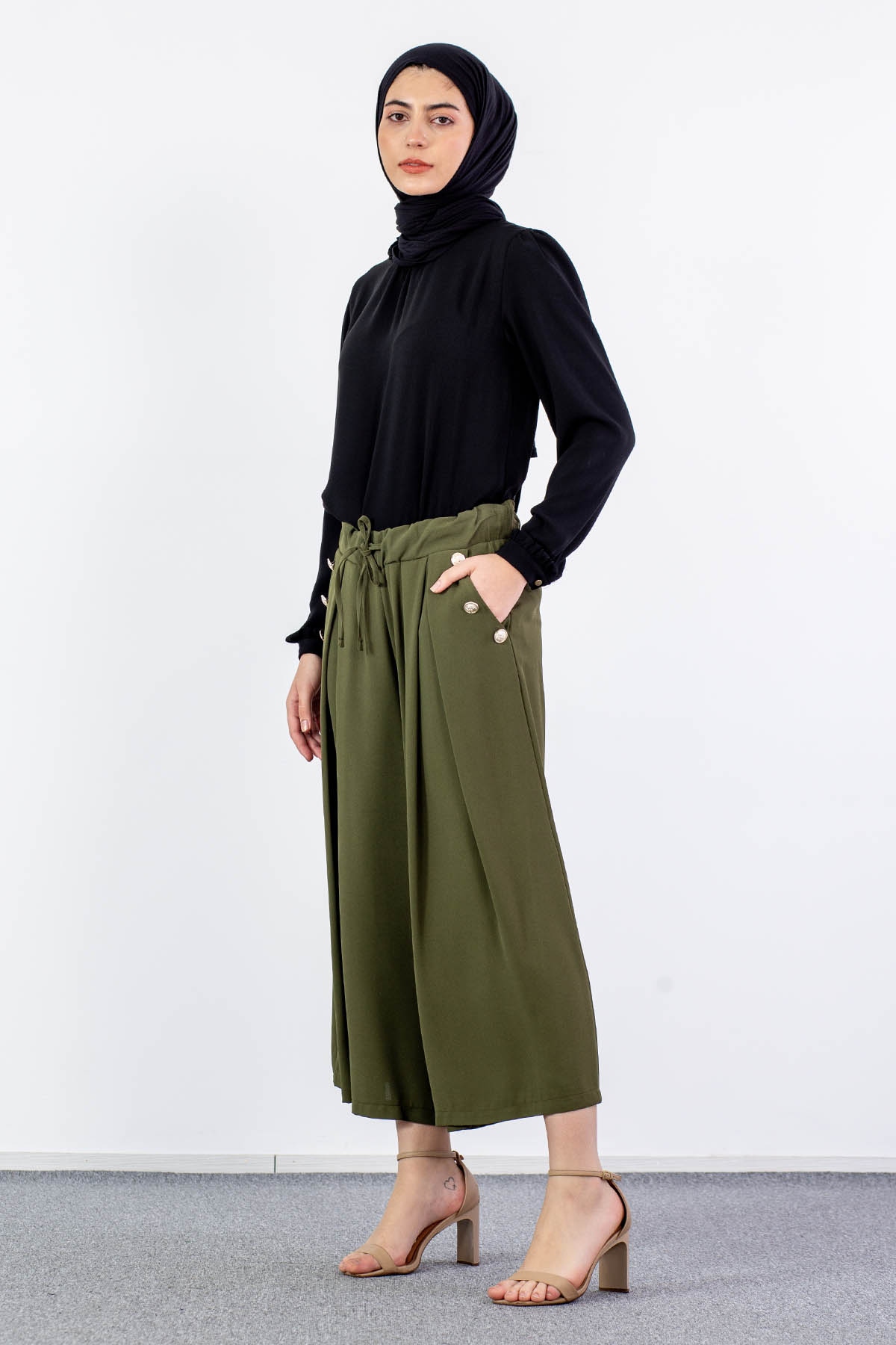 31010 Pantolon S-m-l - Haki - 2