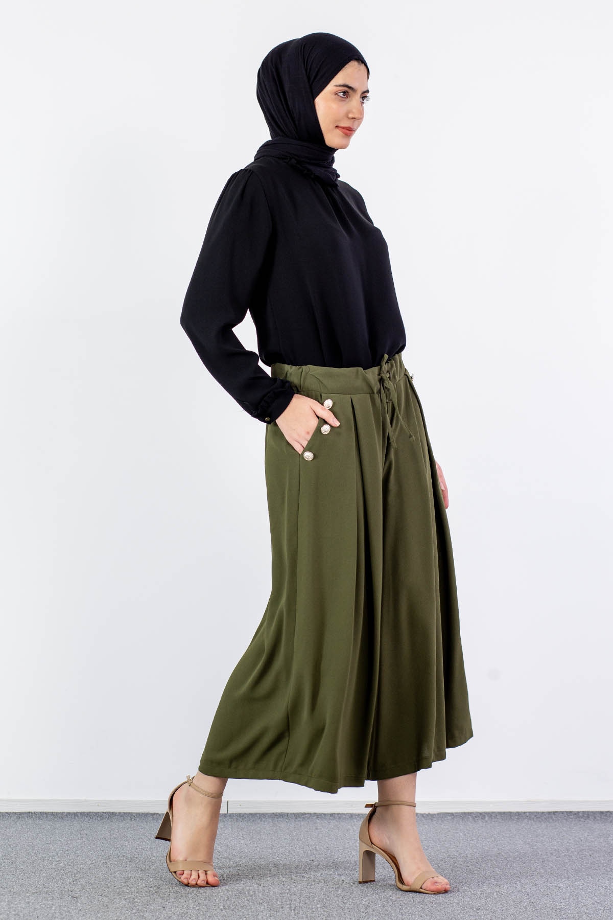 31010 Pantolon S-m-l - Haki - 3