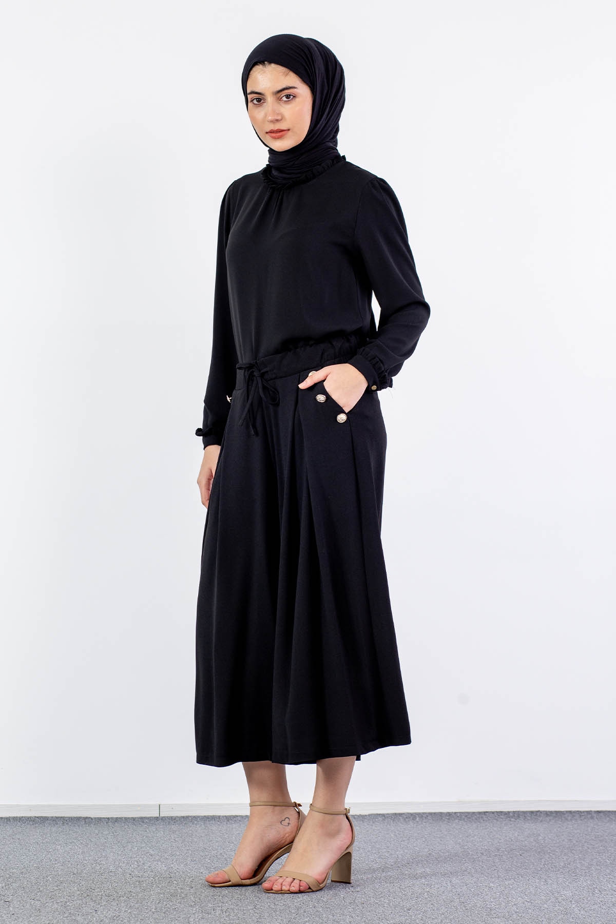 31010 Pantolon S-m-l - Siyah - 2