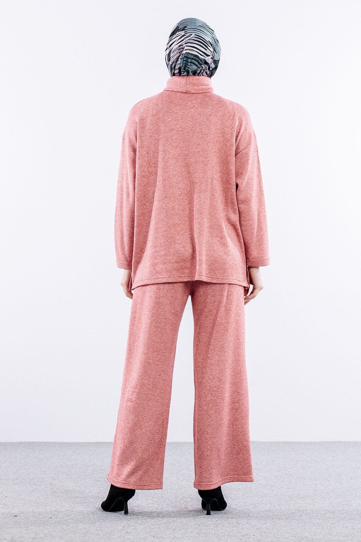 31115 Düğmeli Takim S-m-l - Kiremit - 4