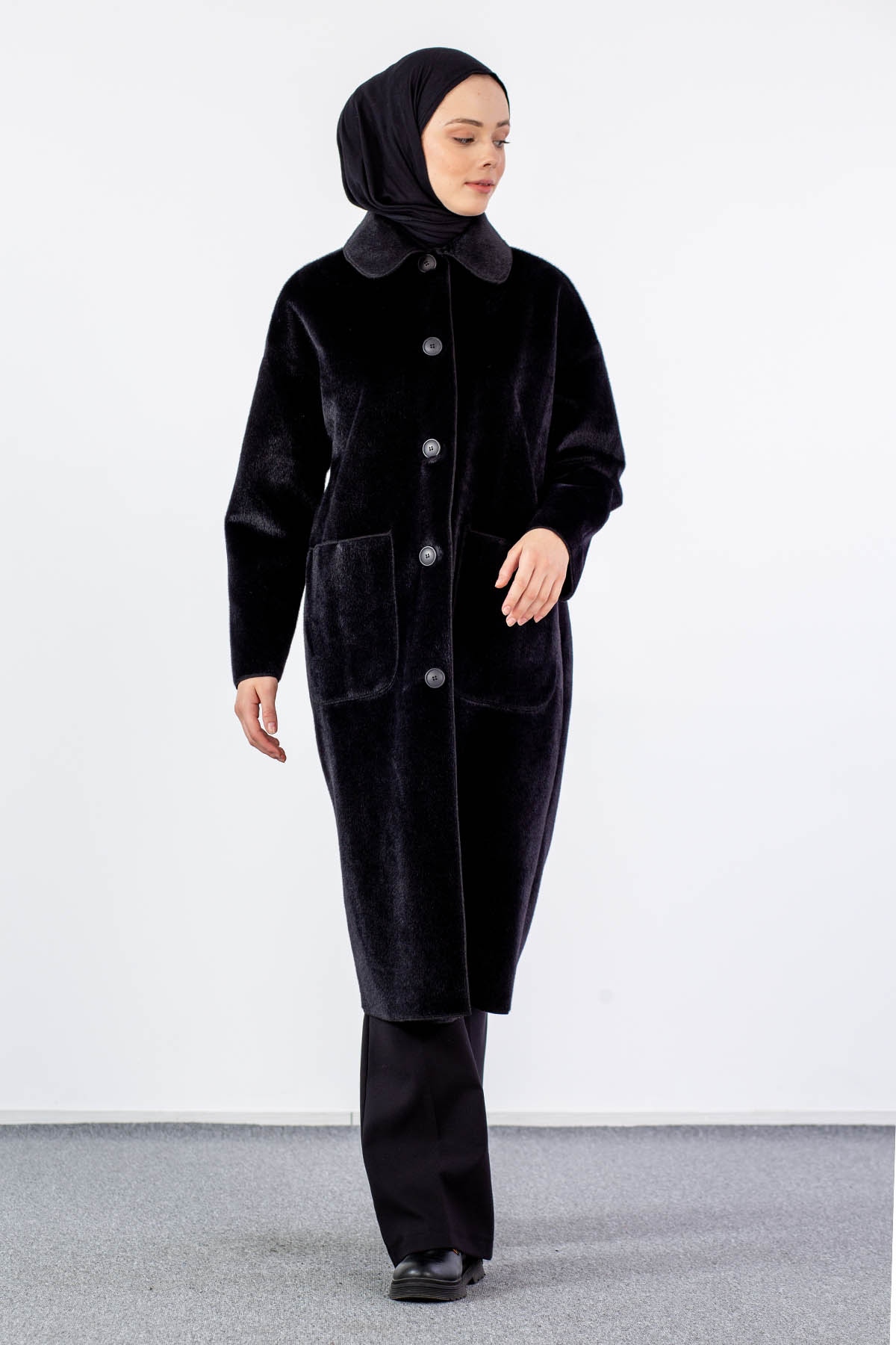 31134 Kap Tek - Siyah - 2