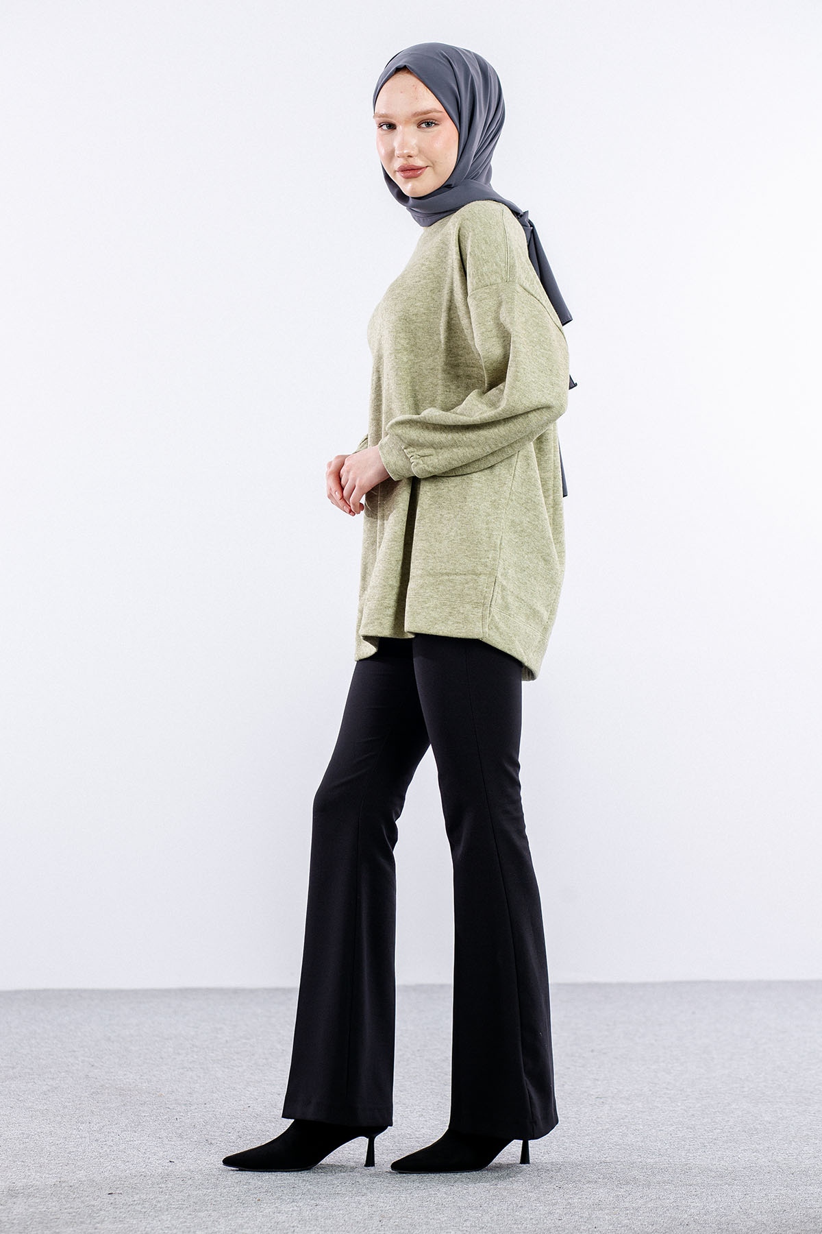 31355 Melanj Tunik Tek - Haki - 3