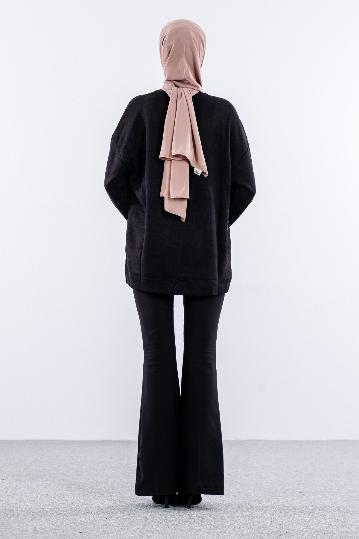 31355 Melanj Tunik Tek - Siyah - 5