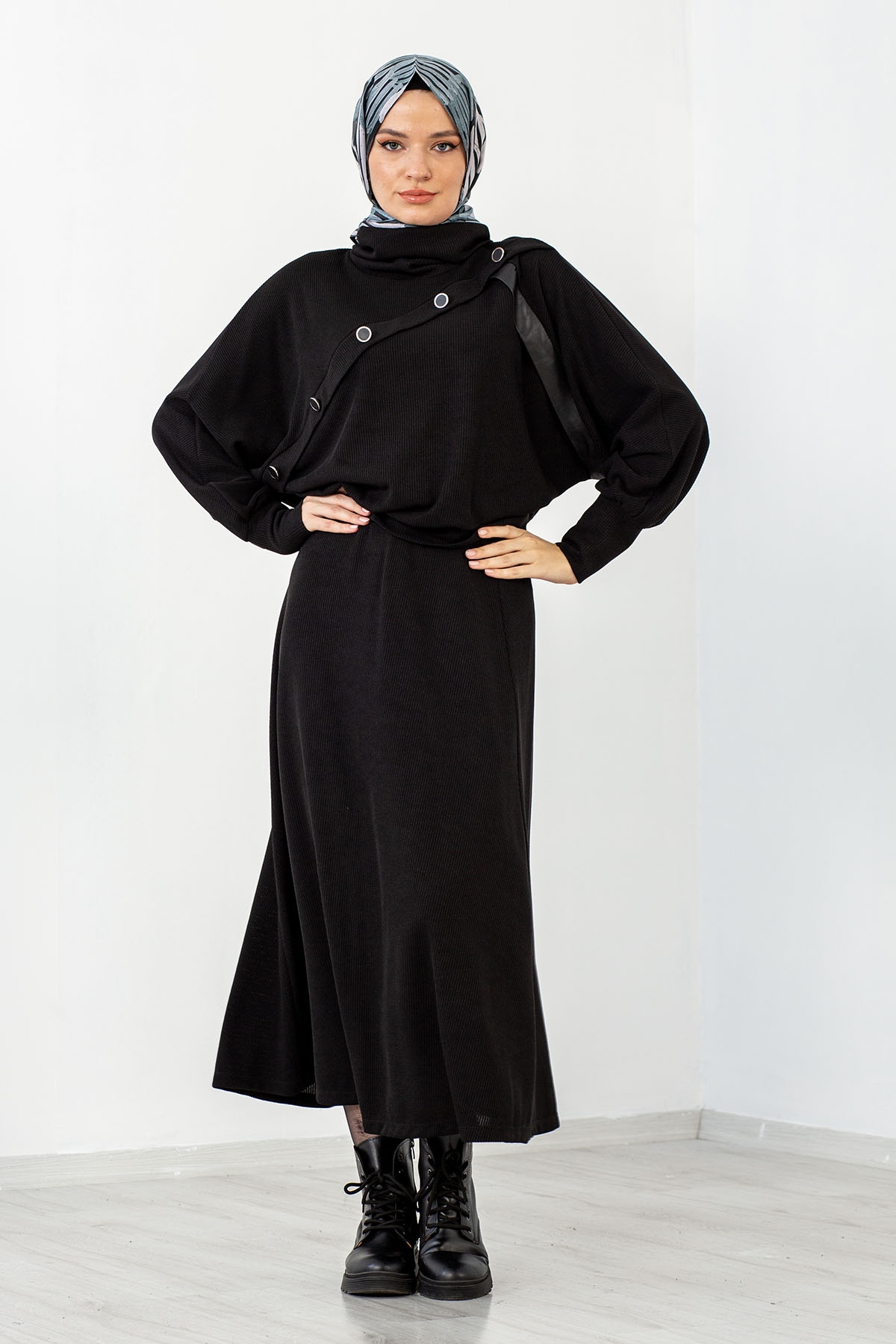 31367 2 Li Takim S-m-l - Siyah - 4