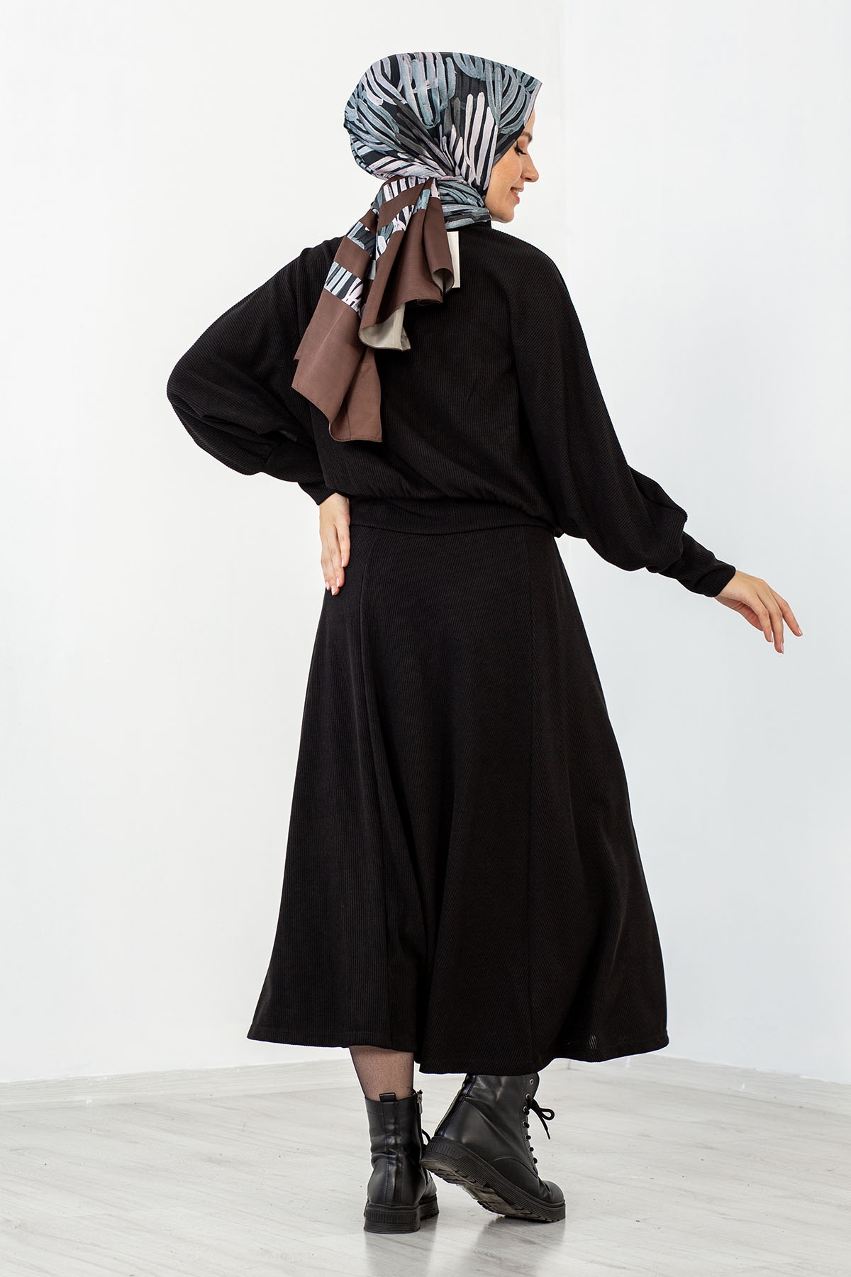 31367 2 Li Takim S-m-l - Siyah - 5