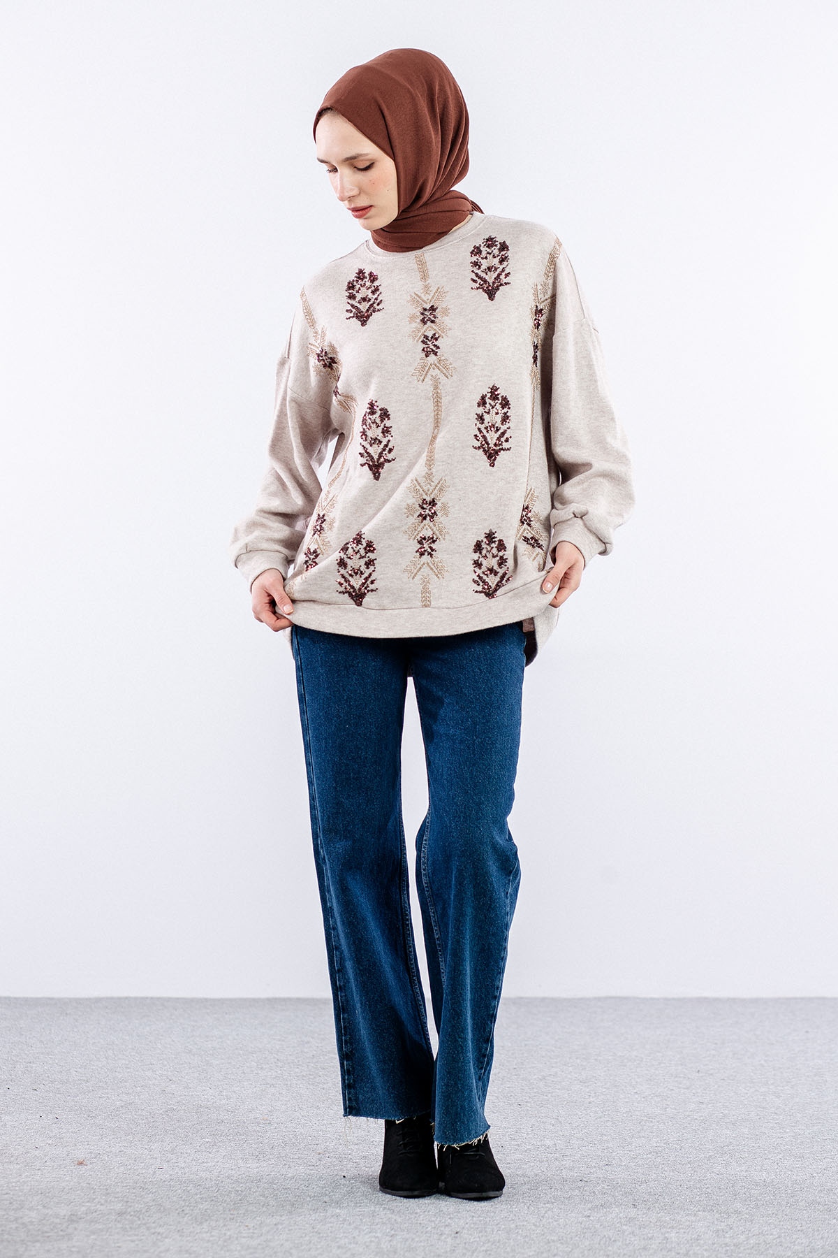 31465 Tunik Tek Nkş - K_tas - 1