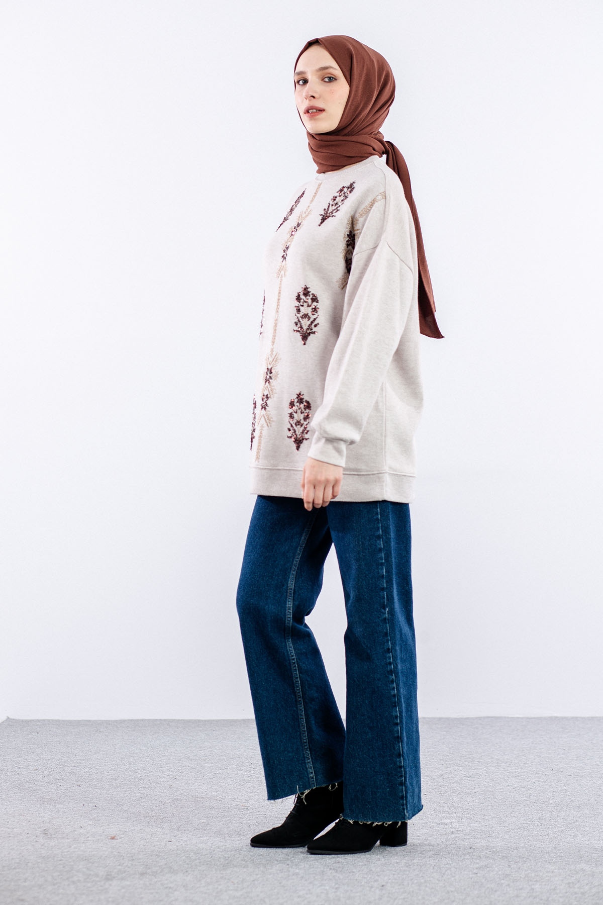 31465 Tunik Tek Nkş - Tas - 2