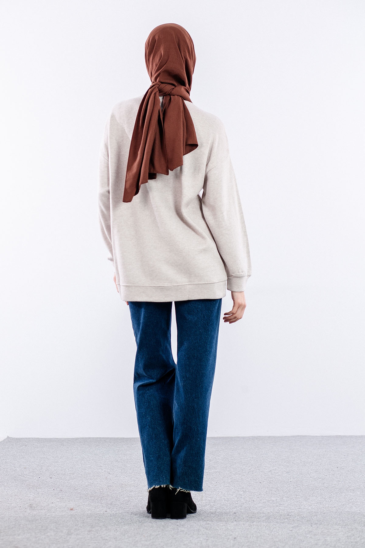 31465 Tunik Tek Nkş - Tas - 4