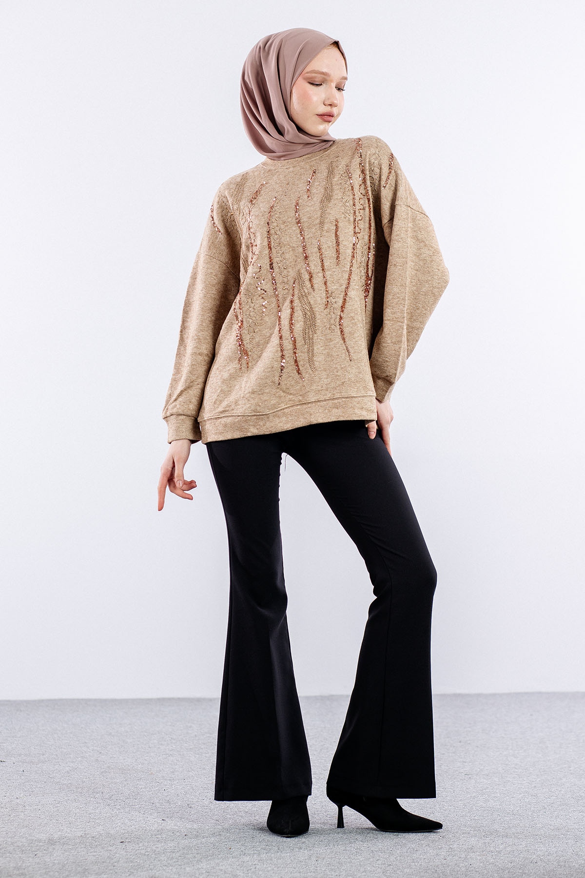 31466 Tunik Tek Leo Zbra - K_camel - 2