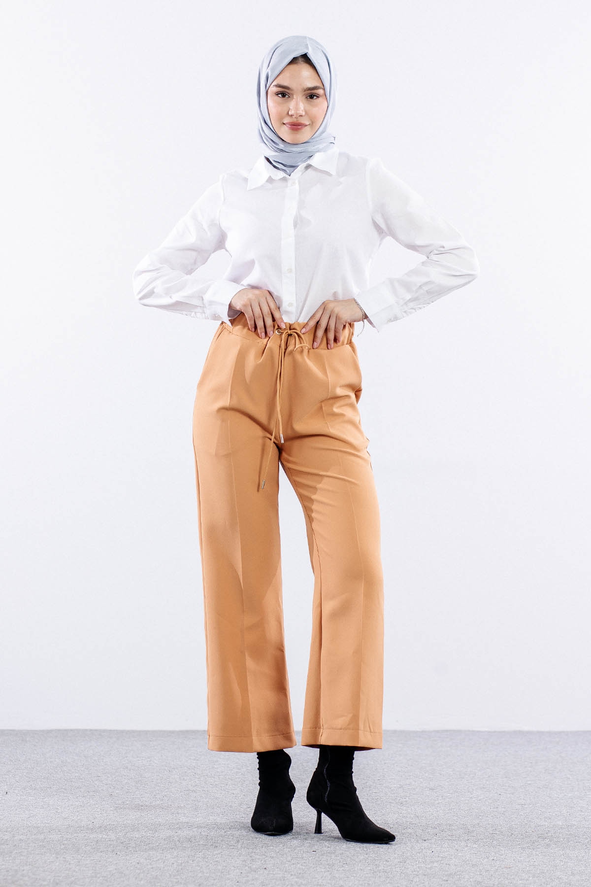 31583 Pantolon S-m-l-xl - Camel - 1