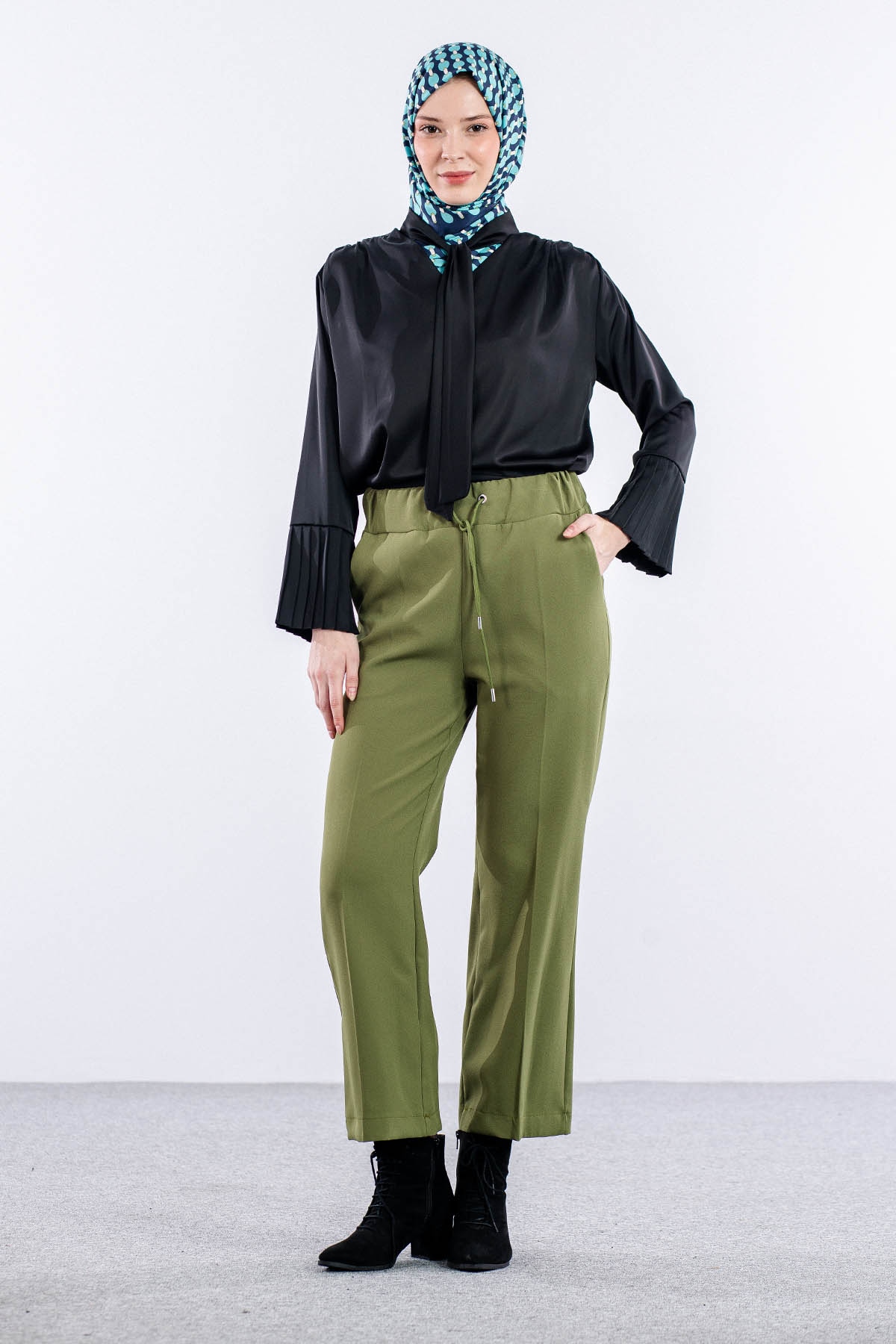 31583 Pantolon S-m-l-xl - K_haki - 1