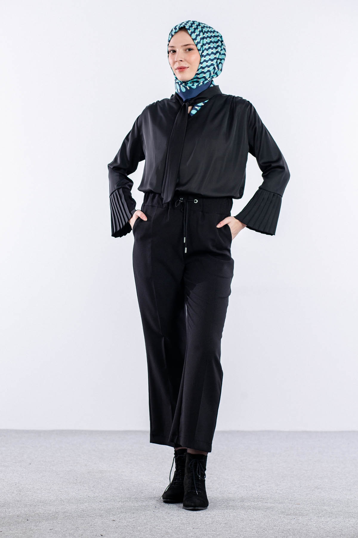 31583 Pantolon S-m-l-xl - Siyah - 1