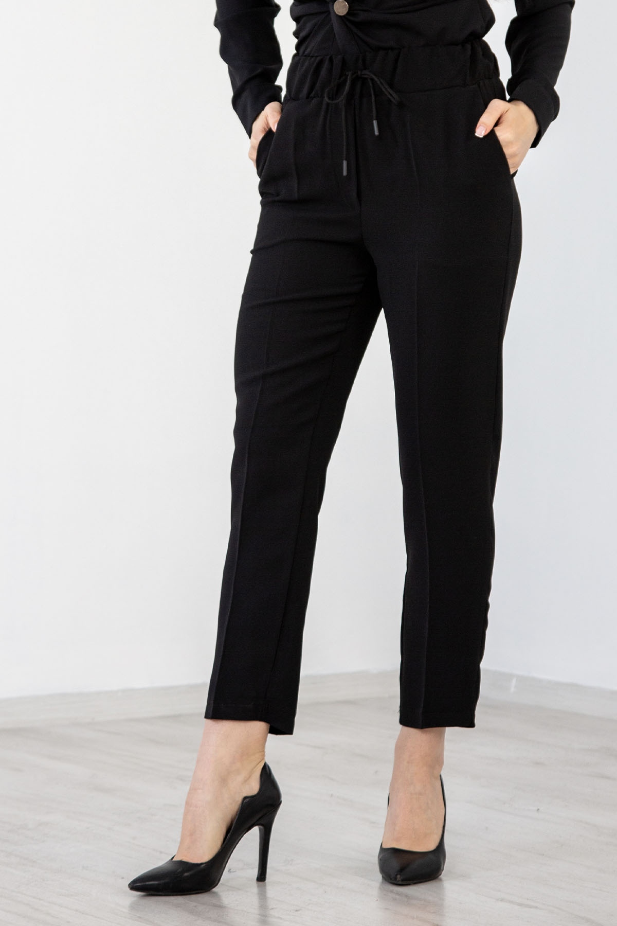 31604 Pantolon S-xl - Siyah - 1