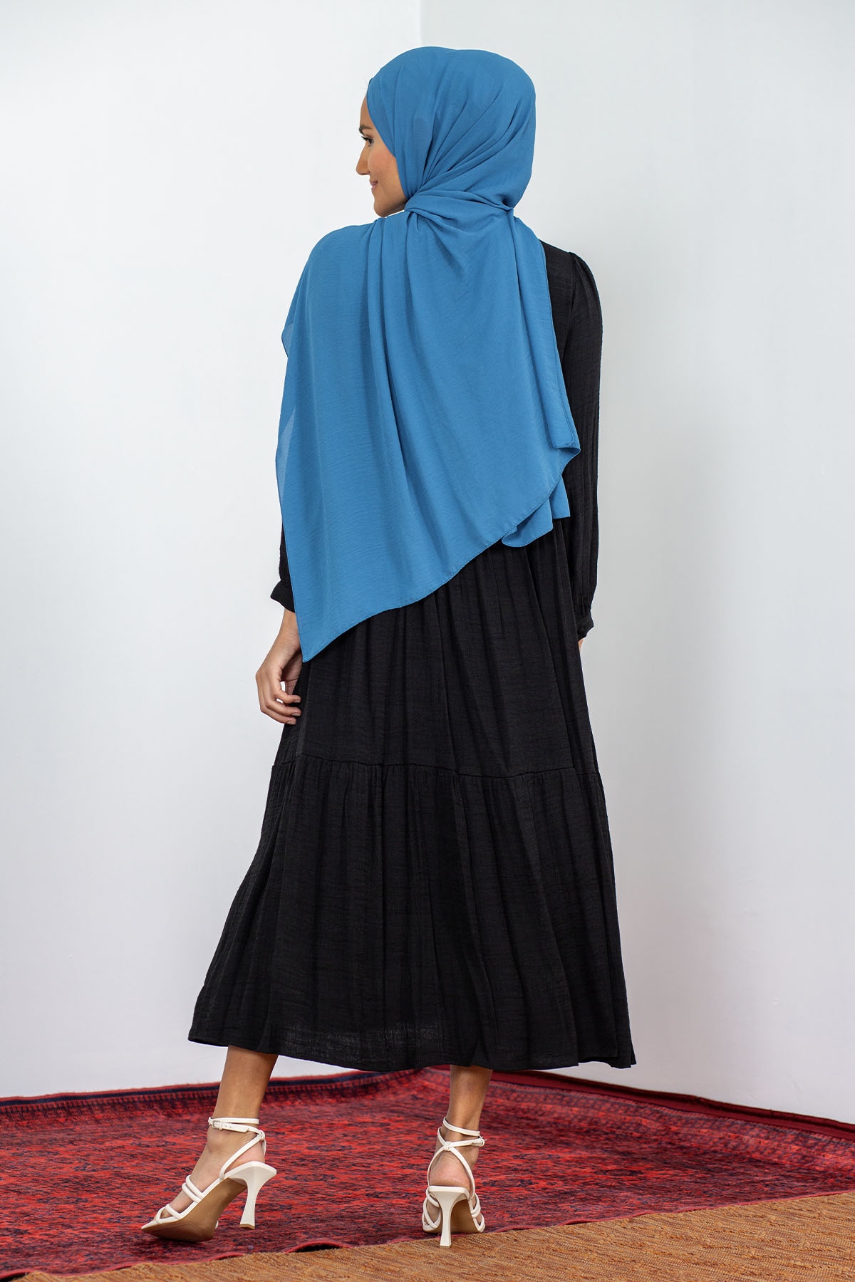 32010 Katli Elbise S-m-l - Siyah - 5