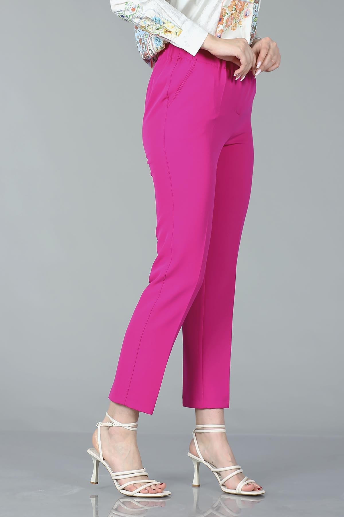 3210 Pantolon 40-50 - Fusya - 2