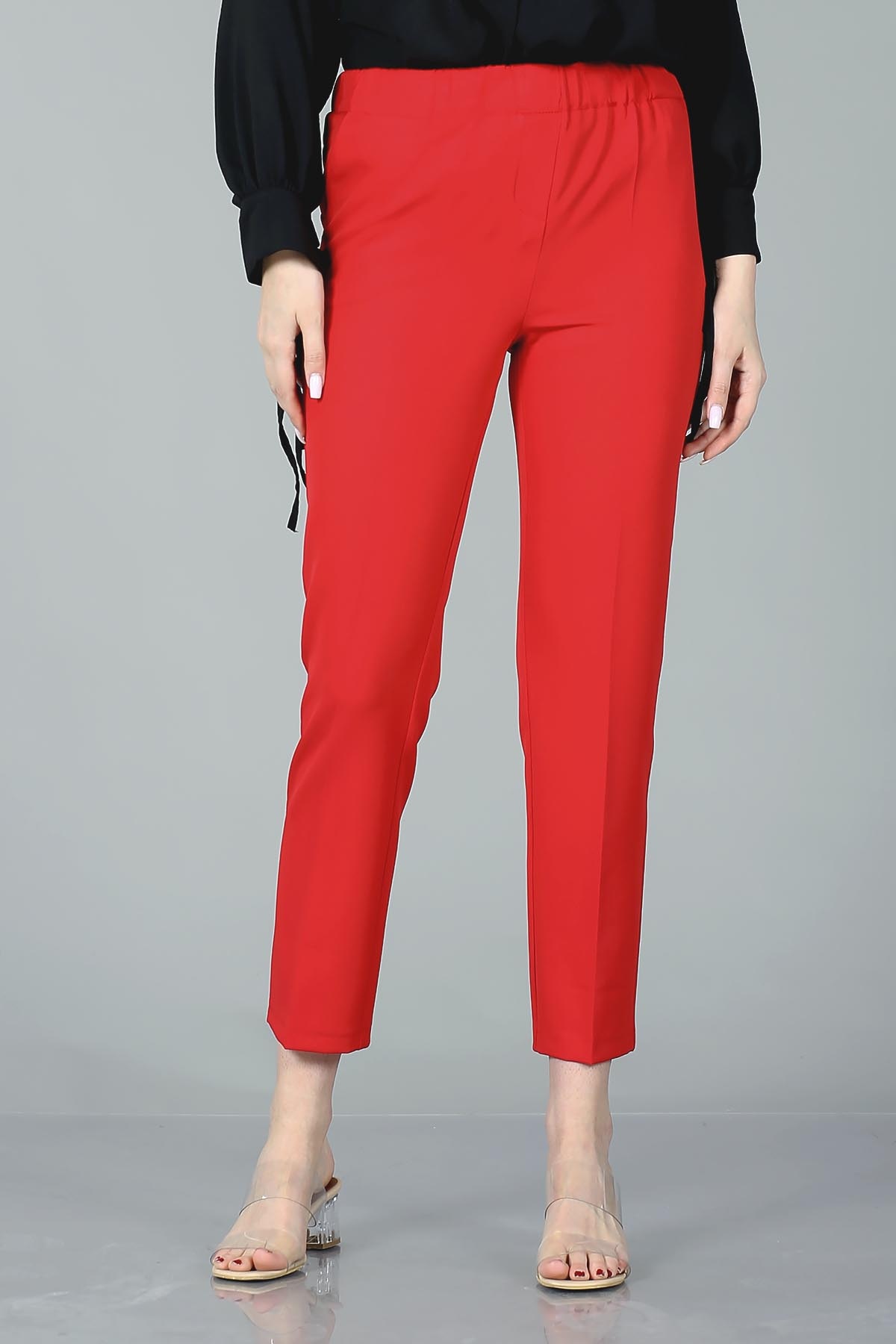 3210 Pantolon 40-50 - Kirmizi - 1