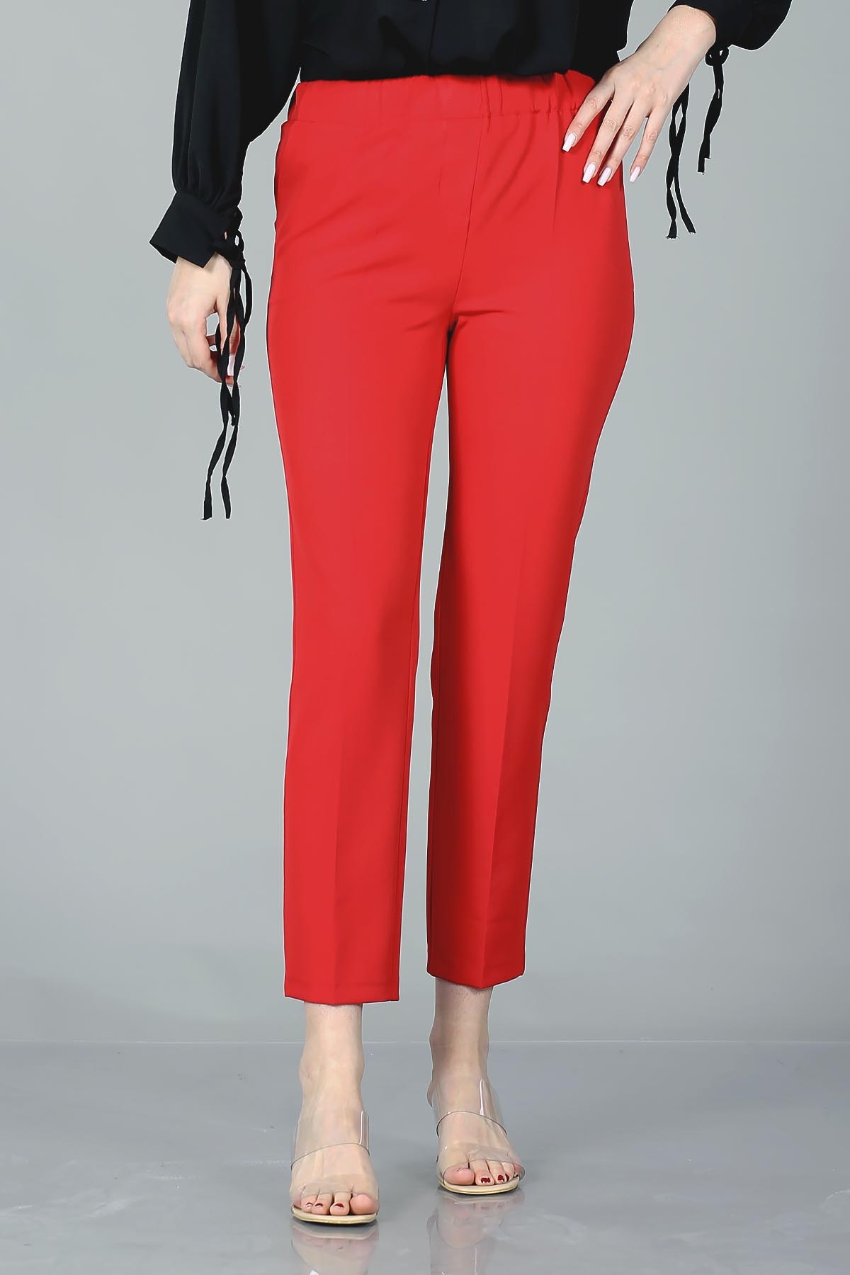 3210 Pantolon 40-50 - Kirmizi - 2