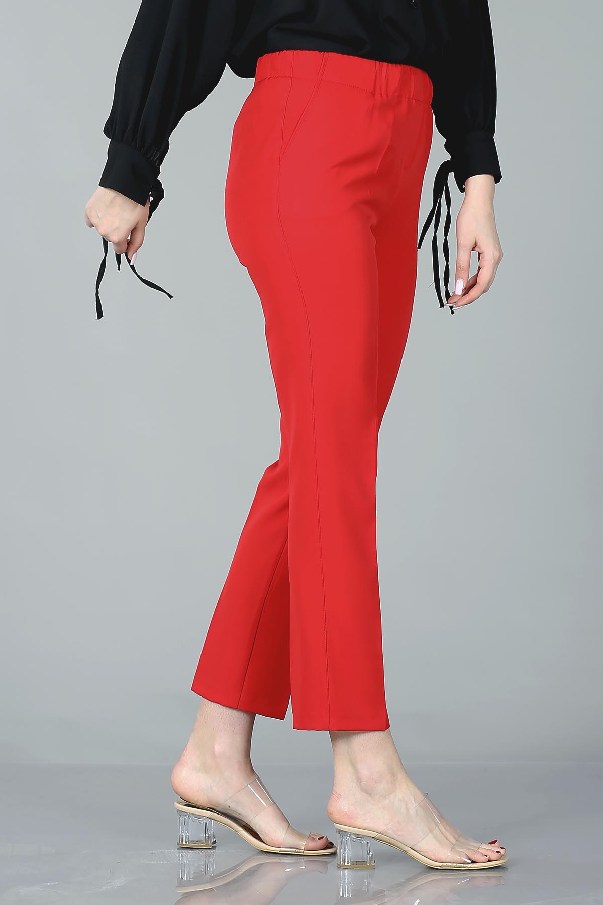 3210 Pantolon 40-50 - Kirmizi - 3