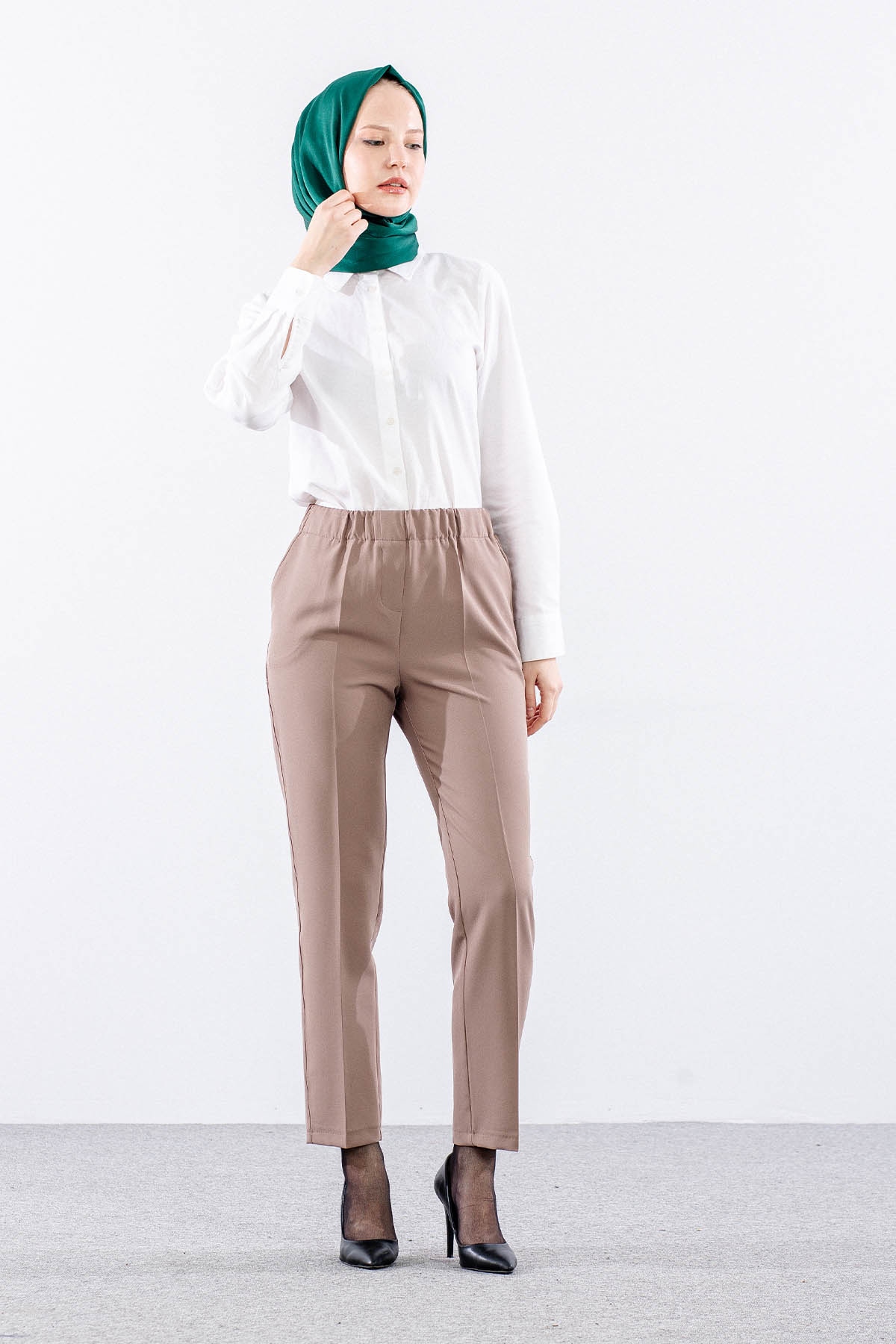 3210 Pantolon 40-50 - Vizon - - 1