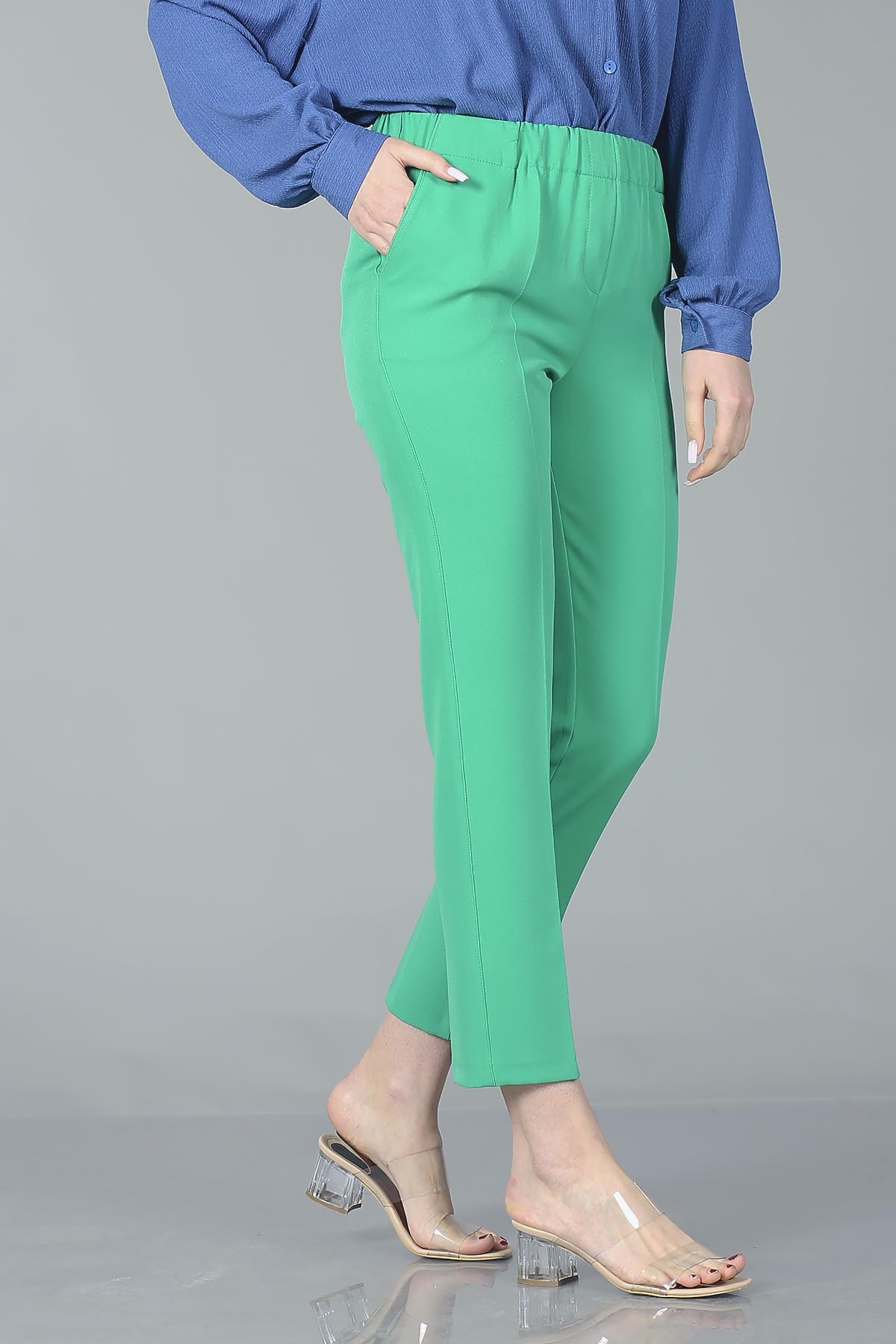 3210 Pantolon 40-50 - Yesil - 1