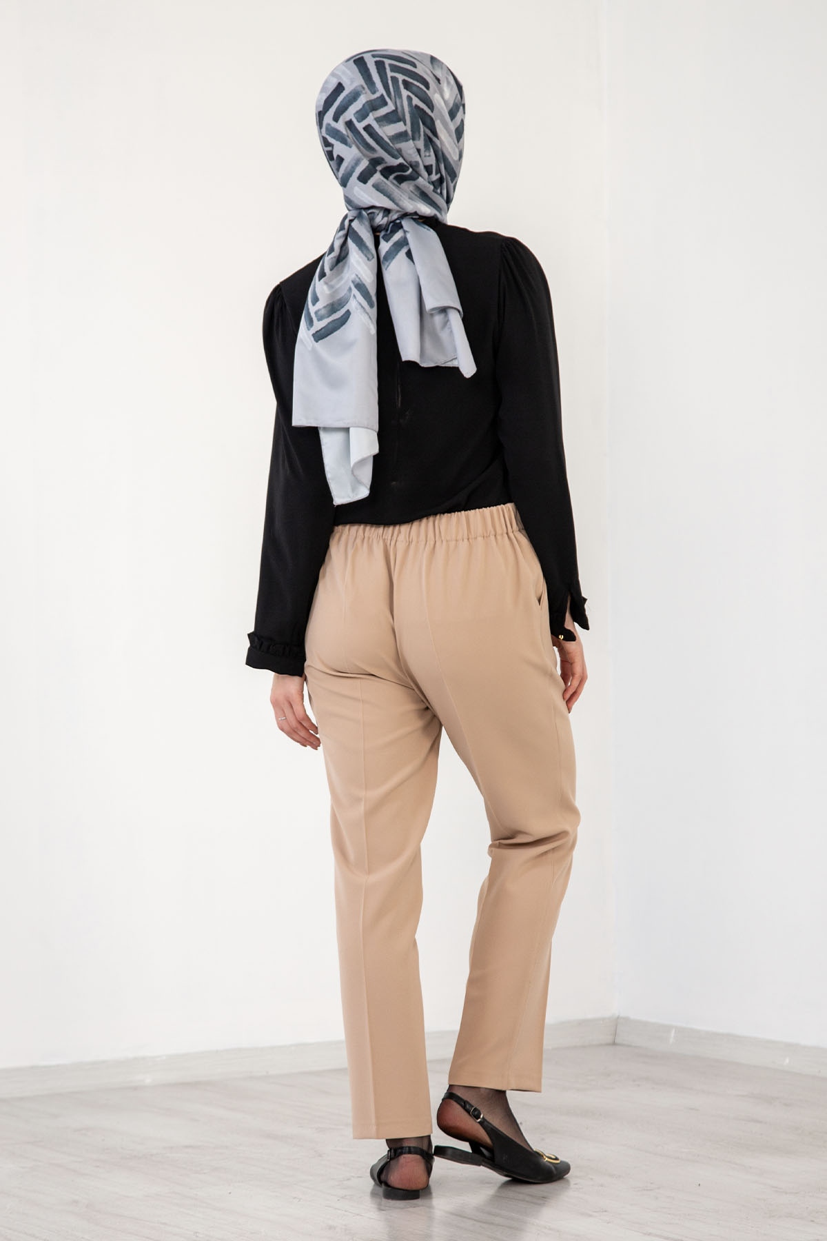 3210 Pantolon 44-54 -Bej - 3