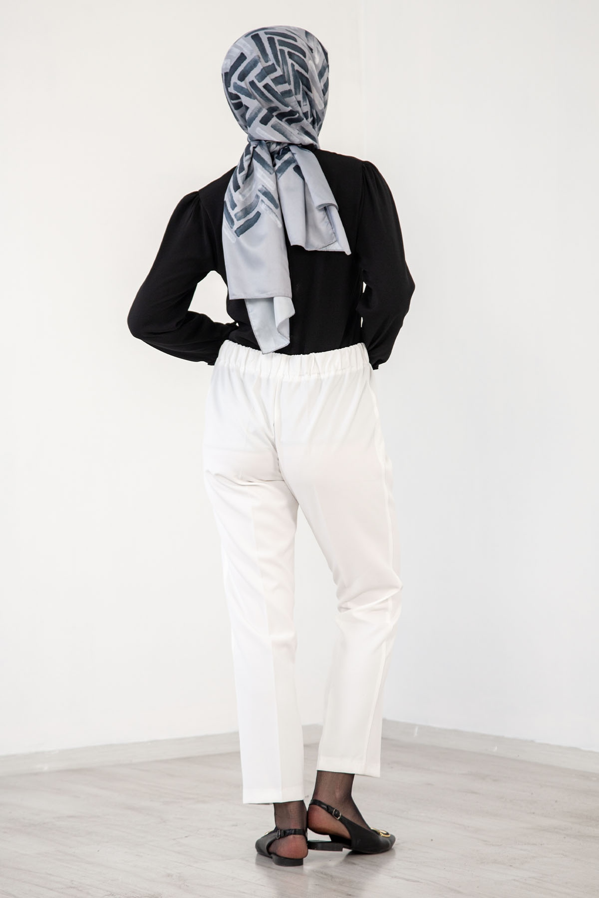 3210 Pantolon 44-54 - Ekru - 4