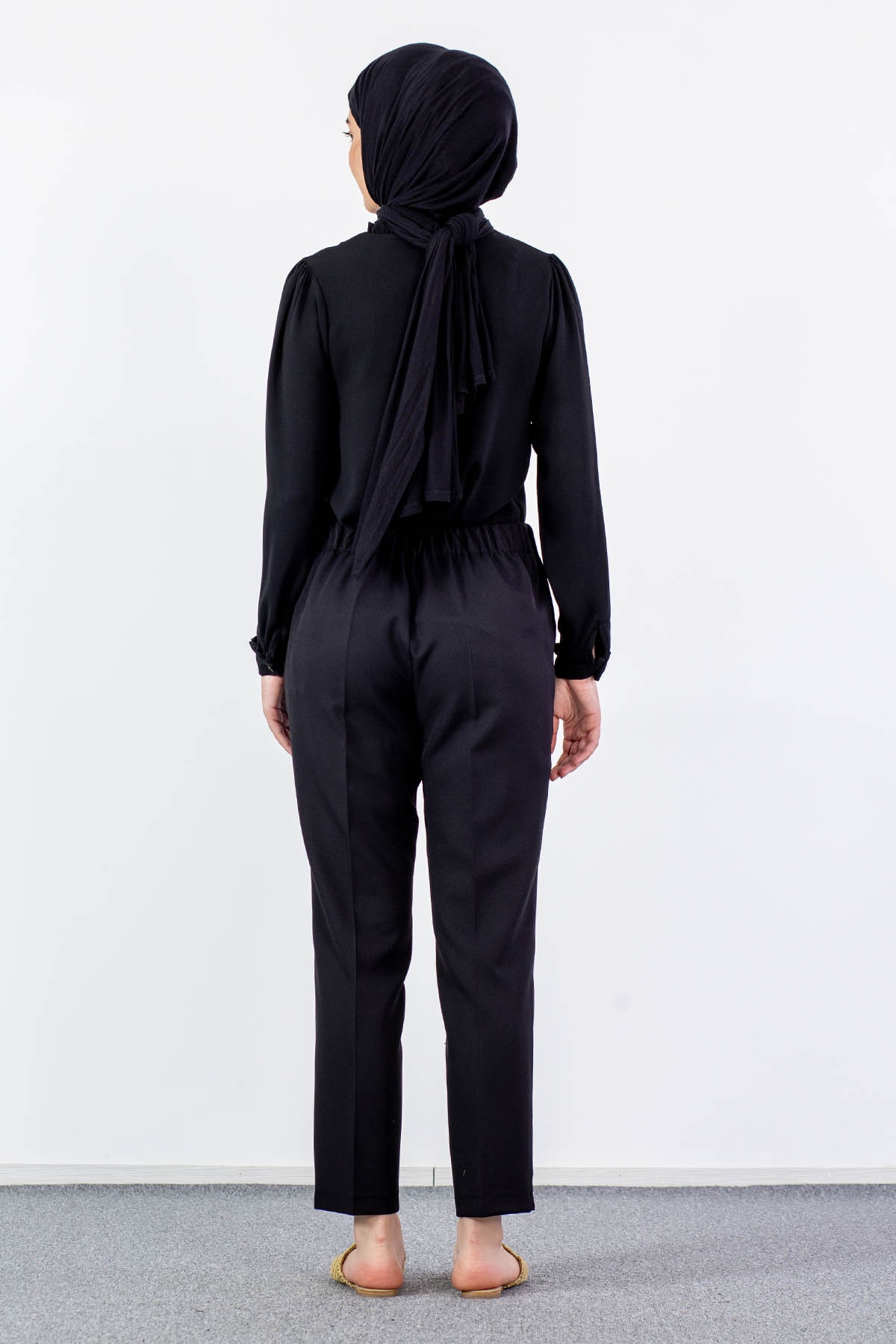 3210 Pantolon 44-54 - Siyah - - 4